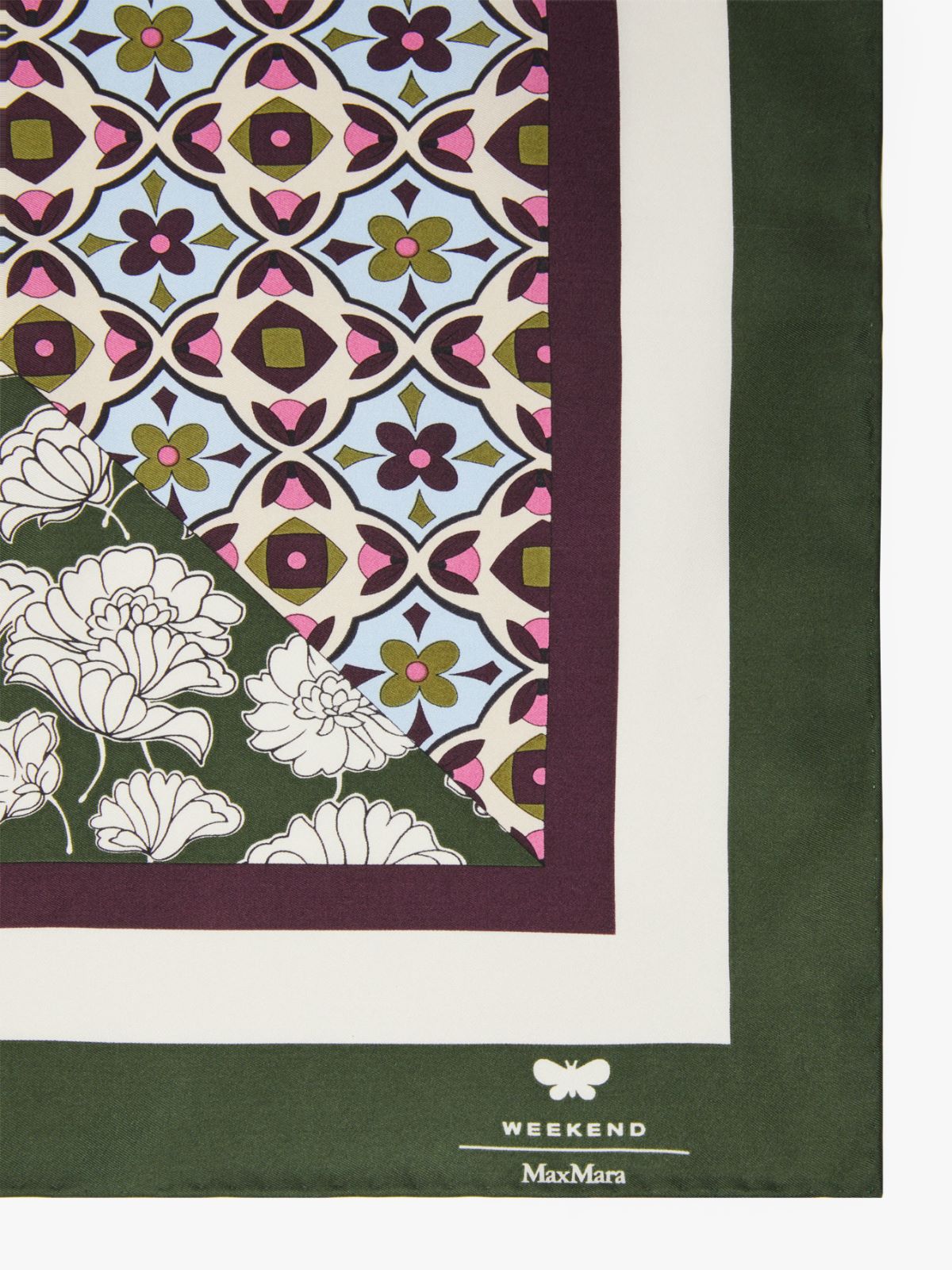 Foulard in twill di seta