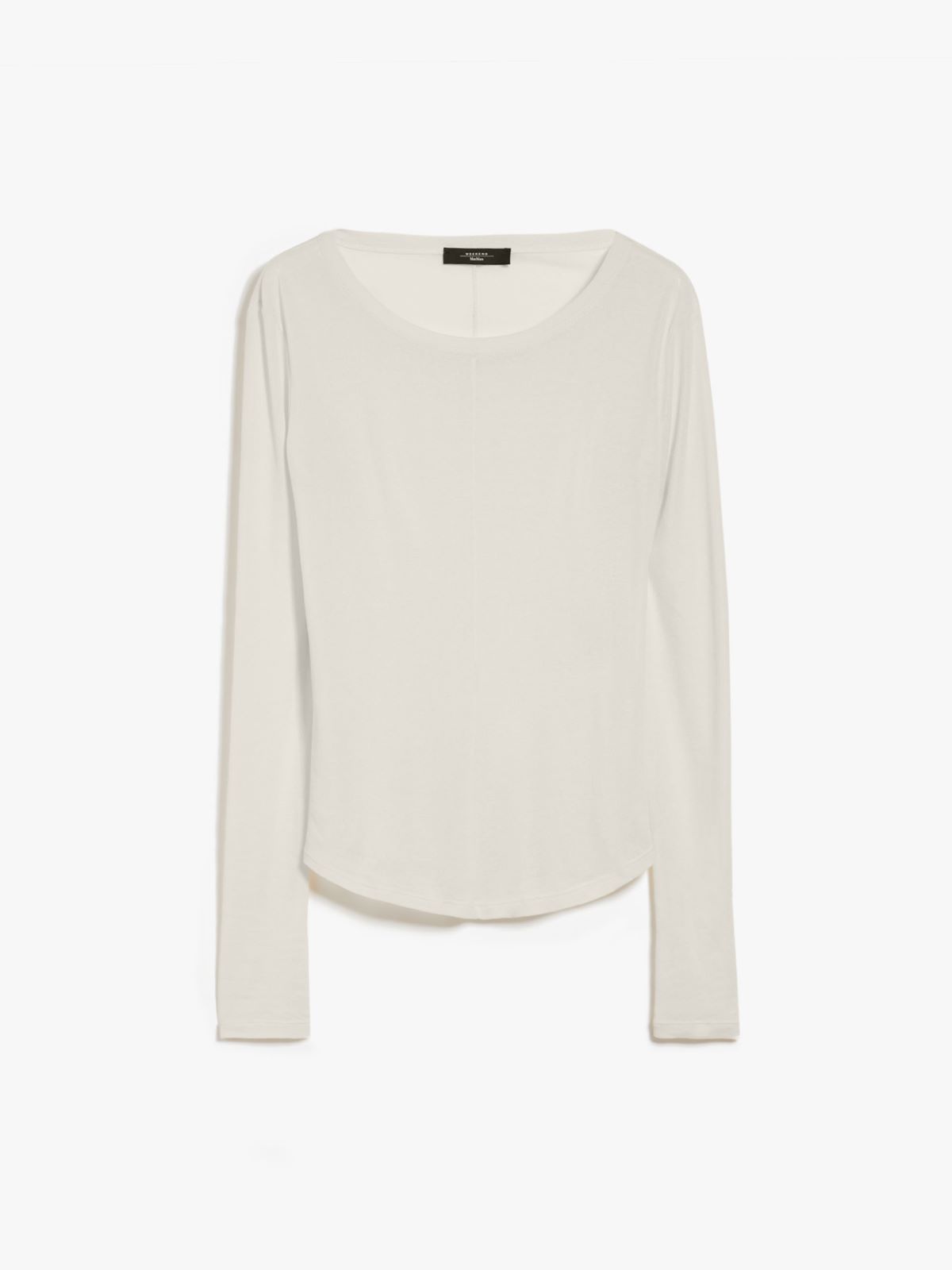 T-shirt in jersey crêpe di cotone