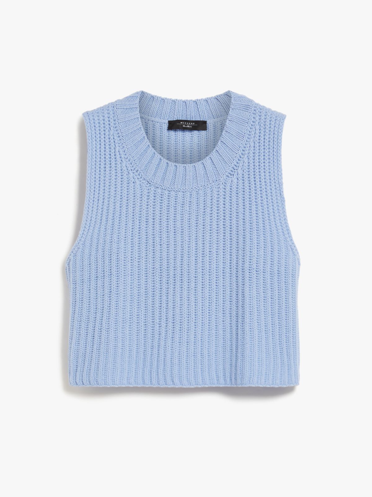 Gilet in lana a coste