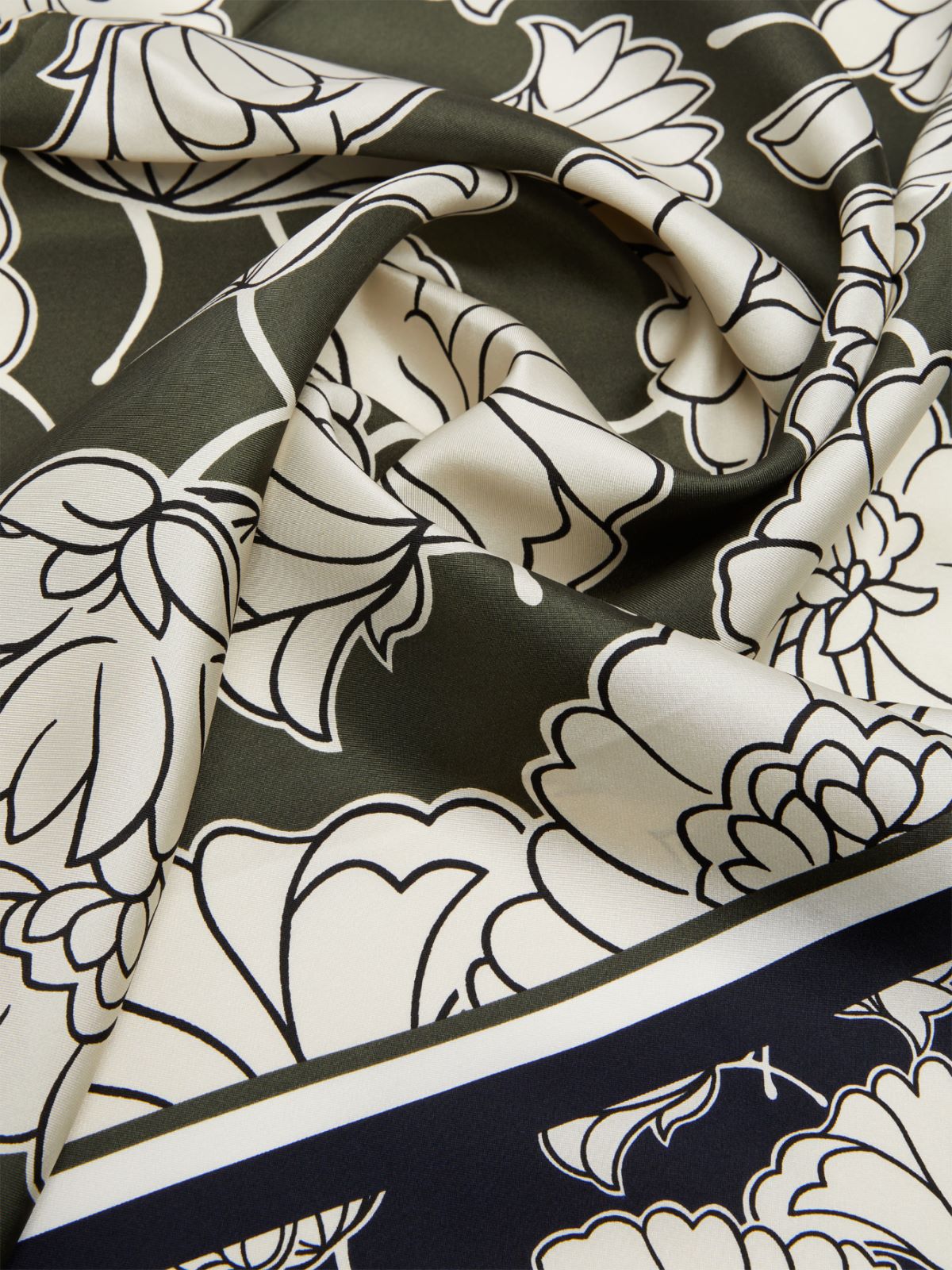 Foulard in twill di seta