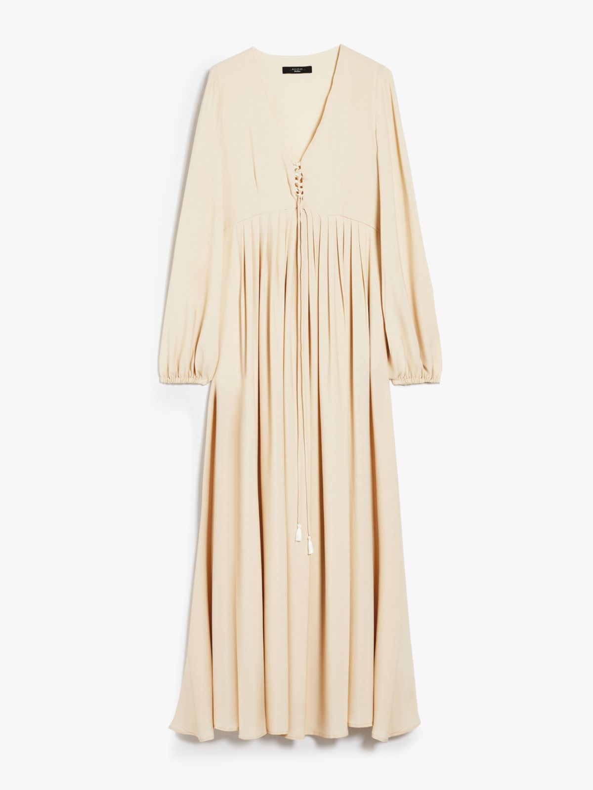 Abito fluido in mista seta