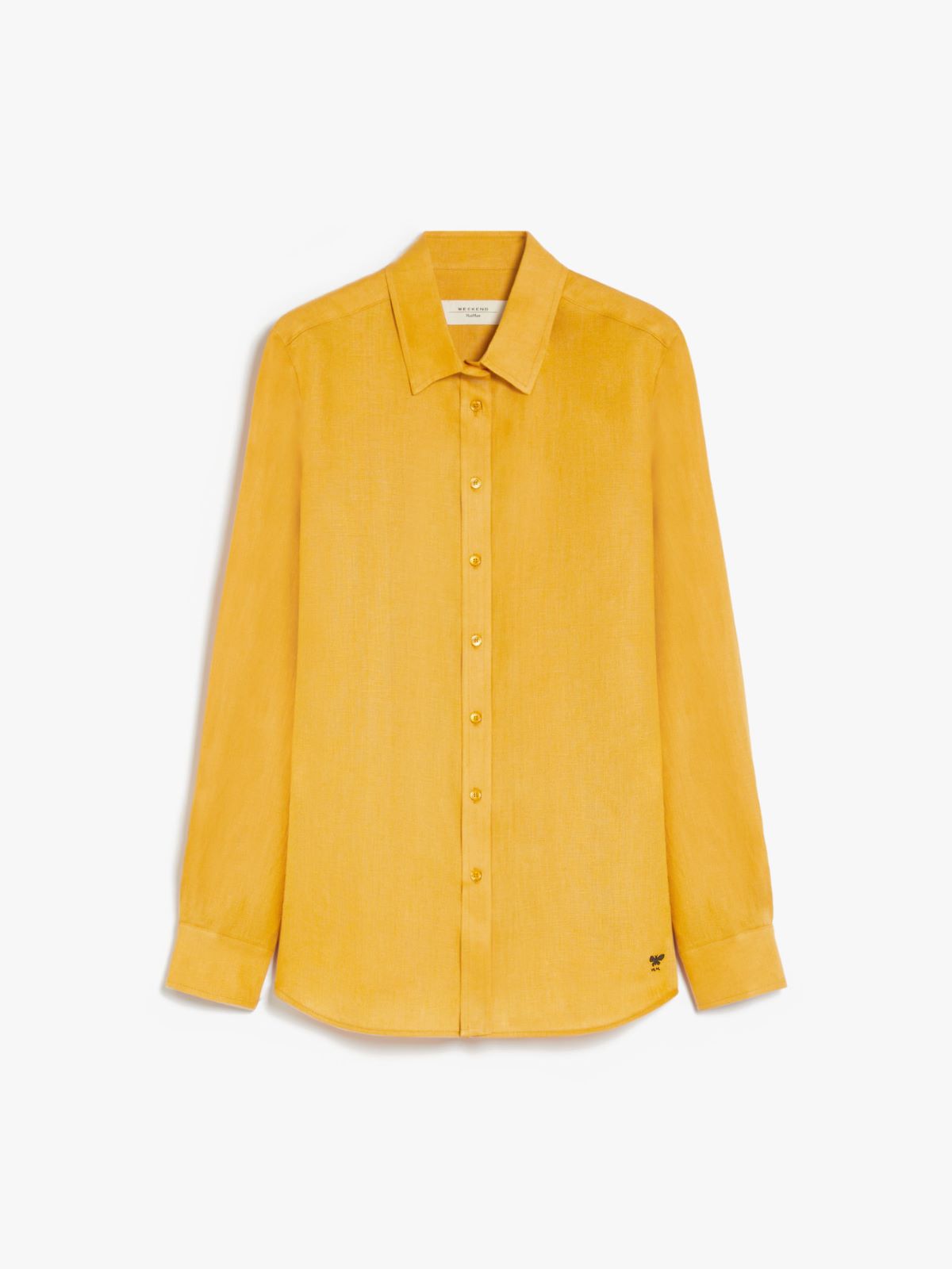 Camicia classica in lino