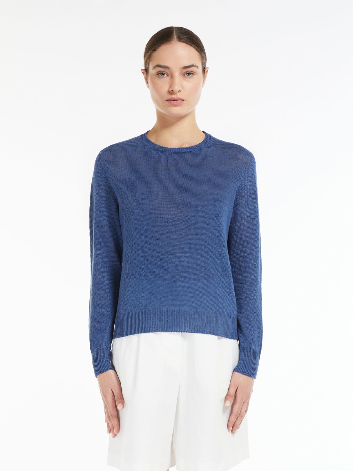 Maglia in filato di lino