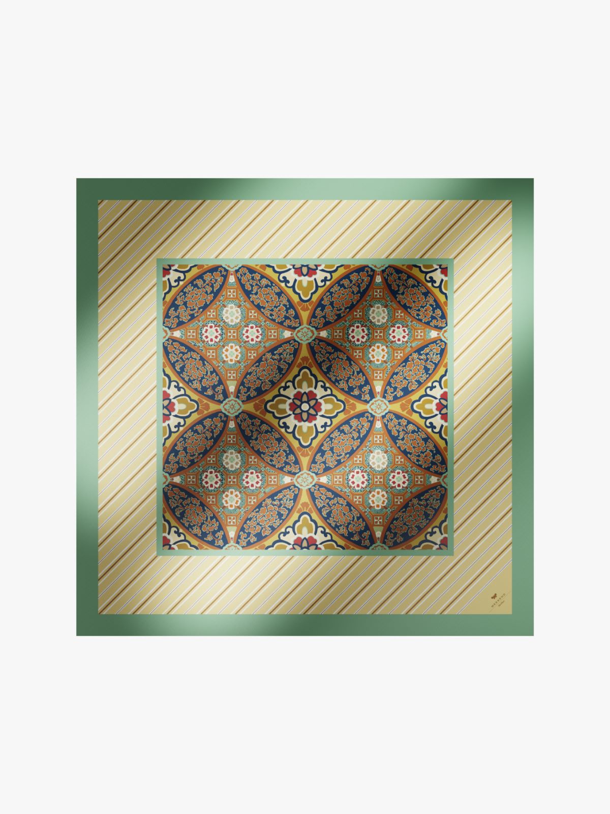 Foulard in twill di seta