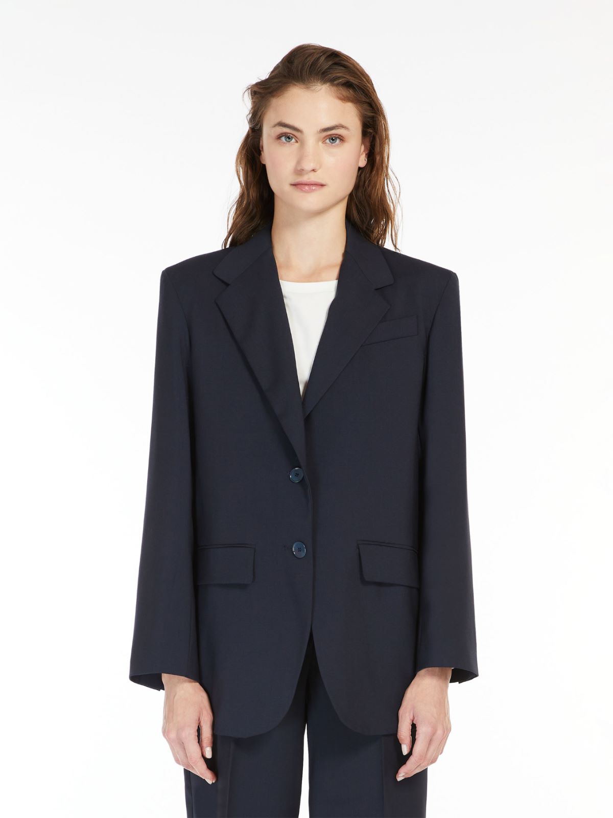 Blazer in tela di lana