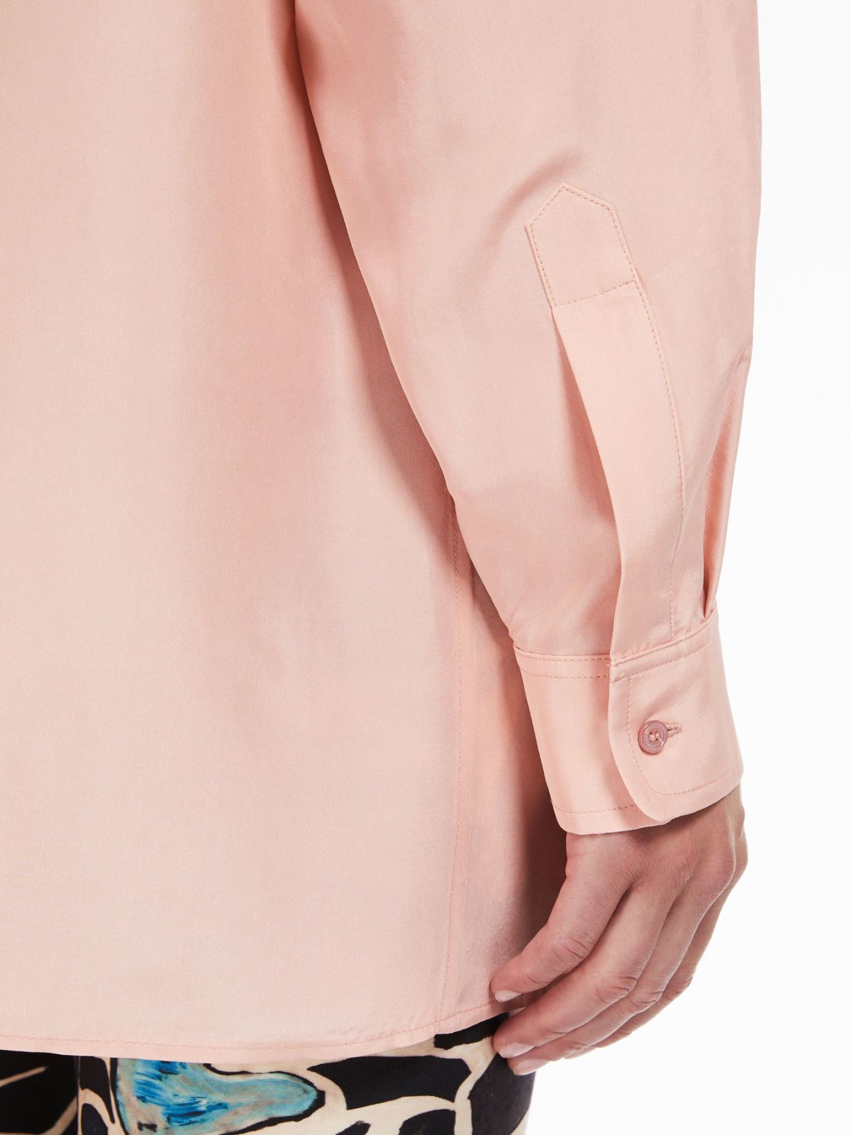 Casacca in seta habotai