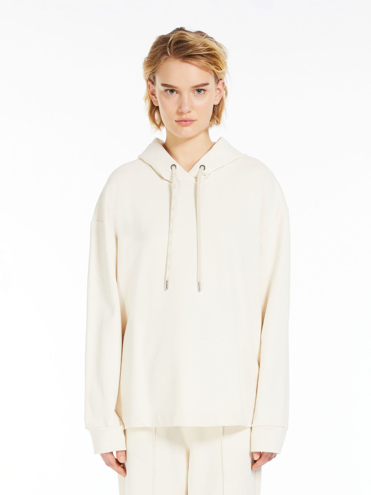 Felpa over in cotone organico