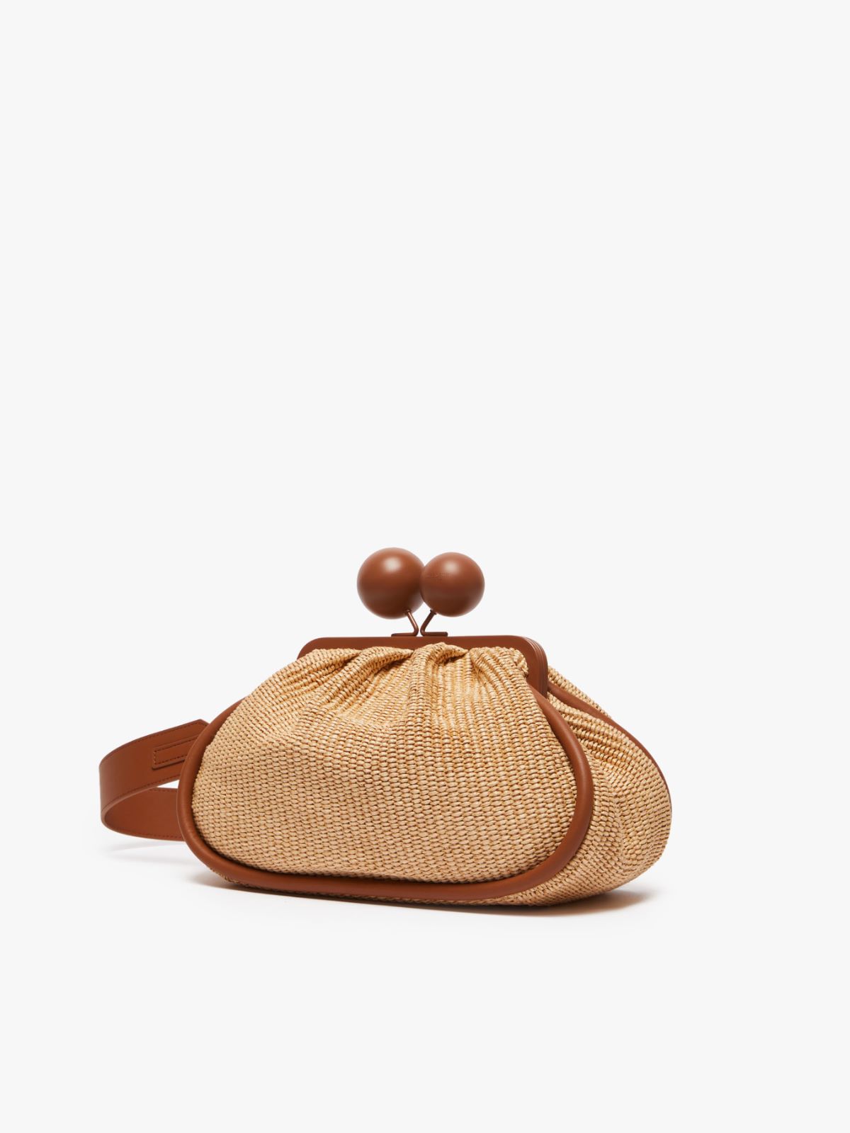 Pasticcino Bag Large effetto rafia