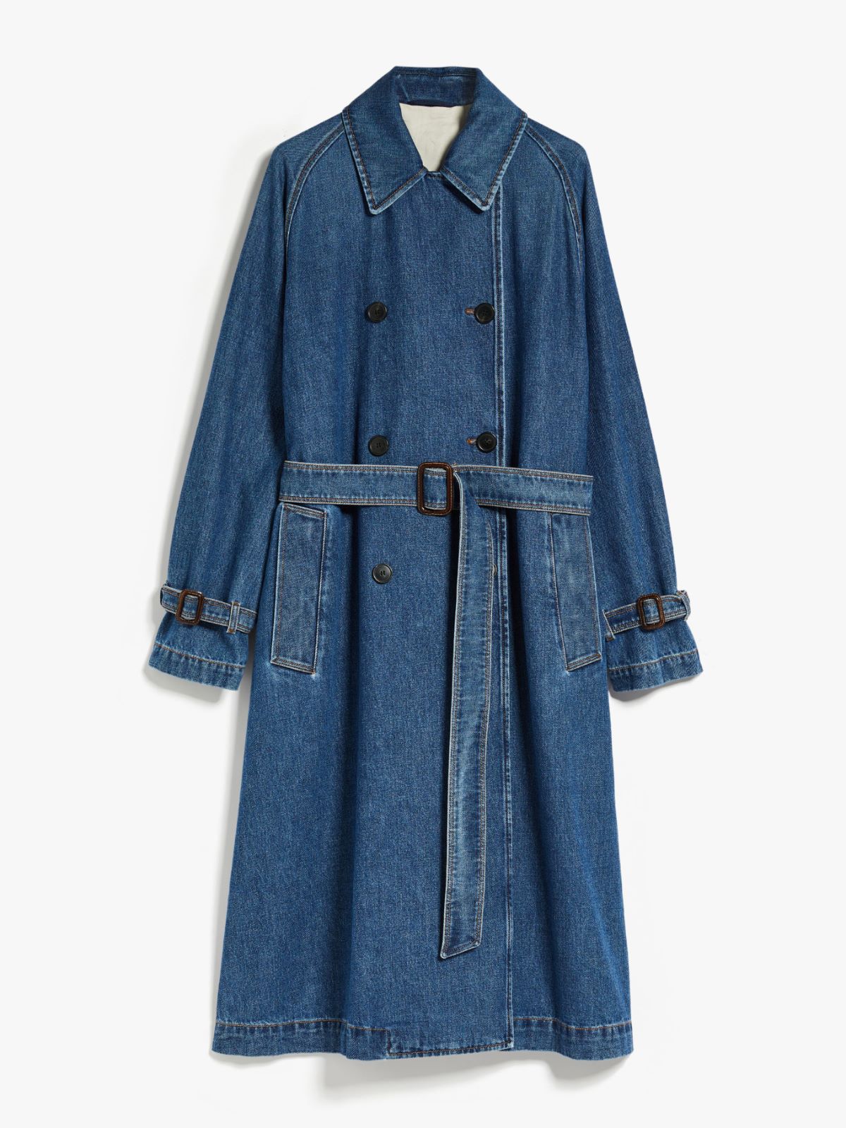 Trench in denim