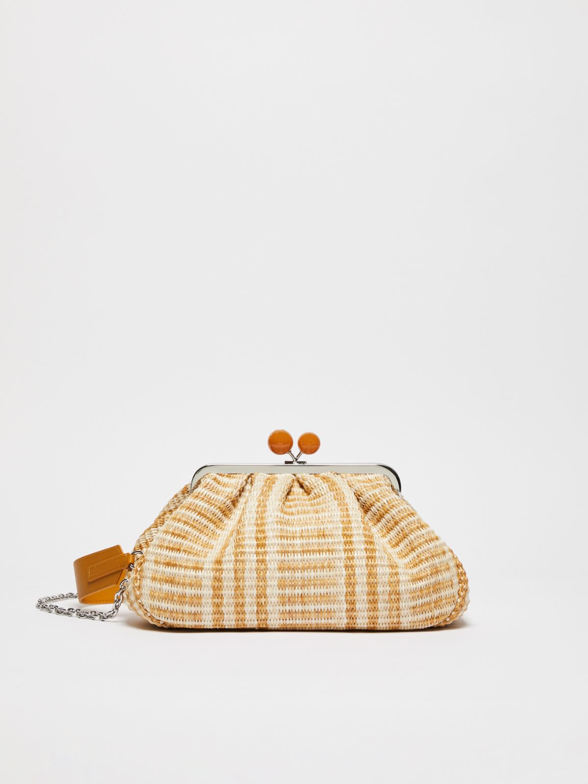 Pasticcino Bag Medium effetto rafia jacquard