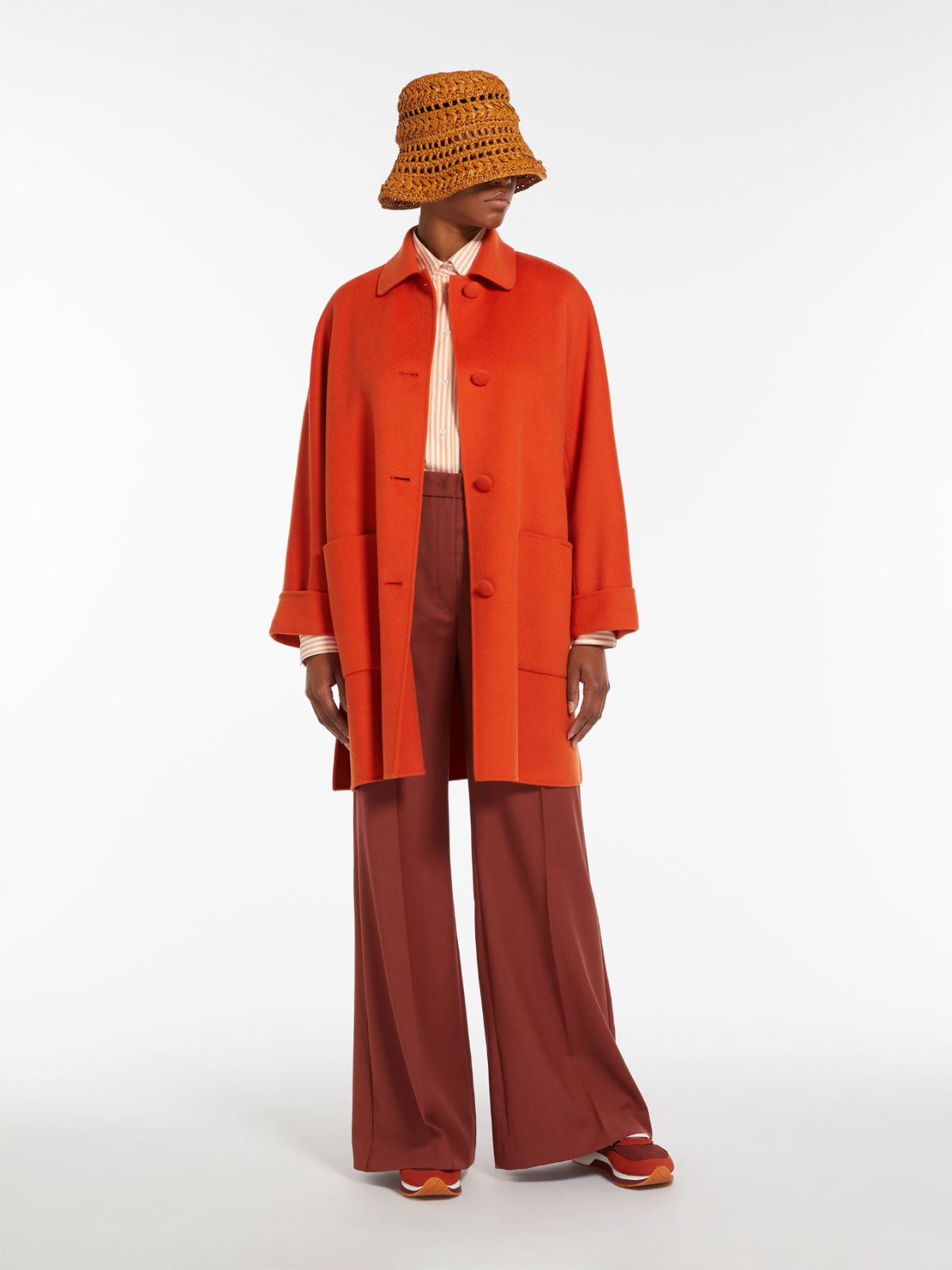 Cappotto in lana double