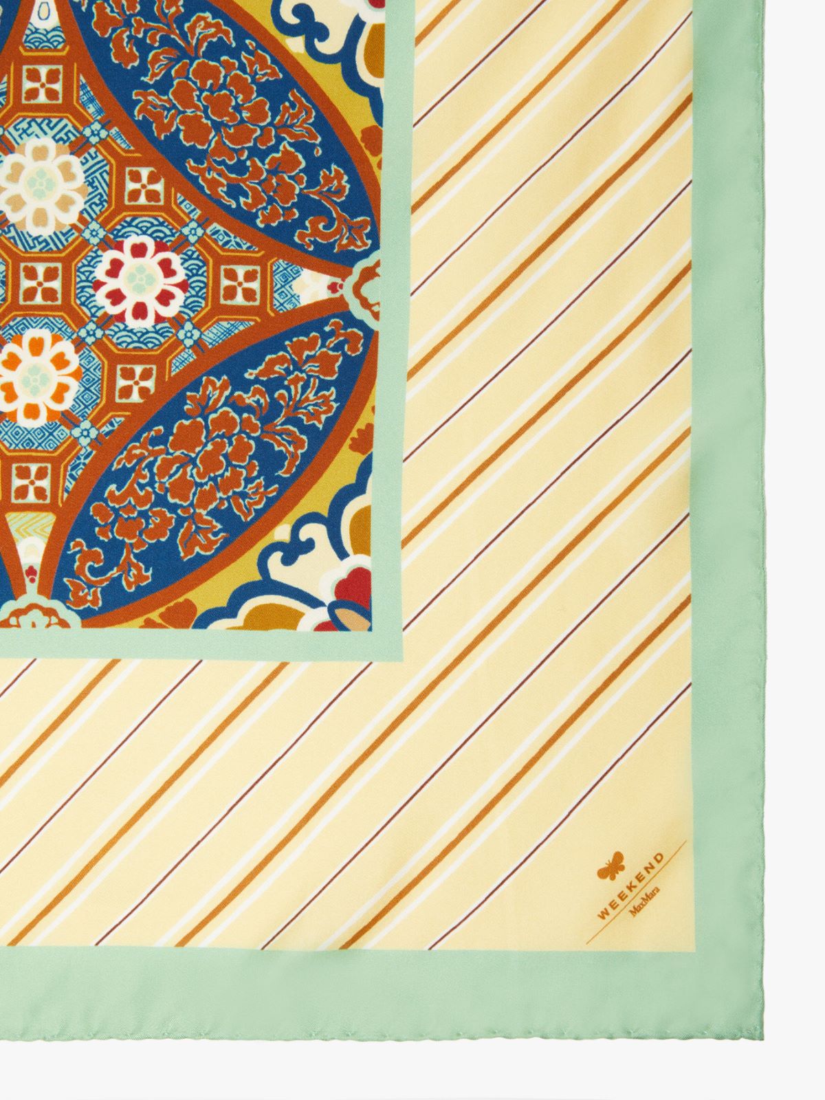 Foulard in twill di seta