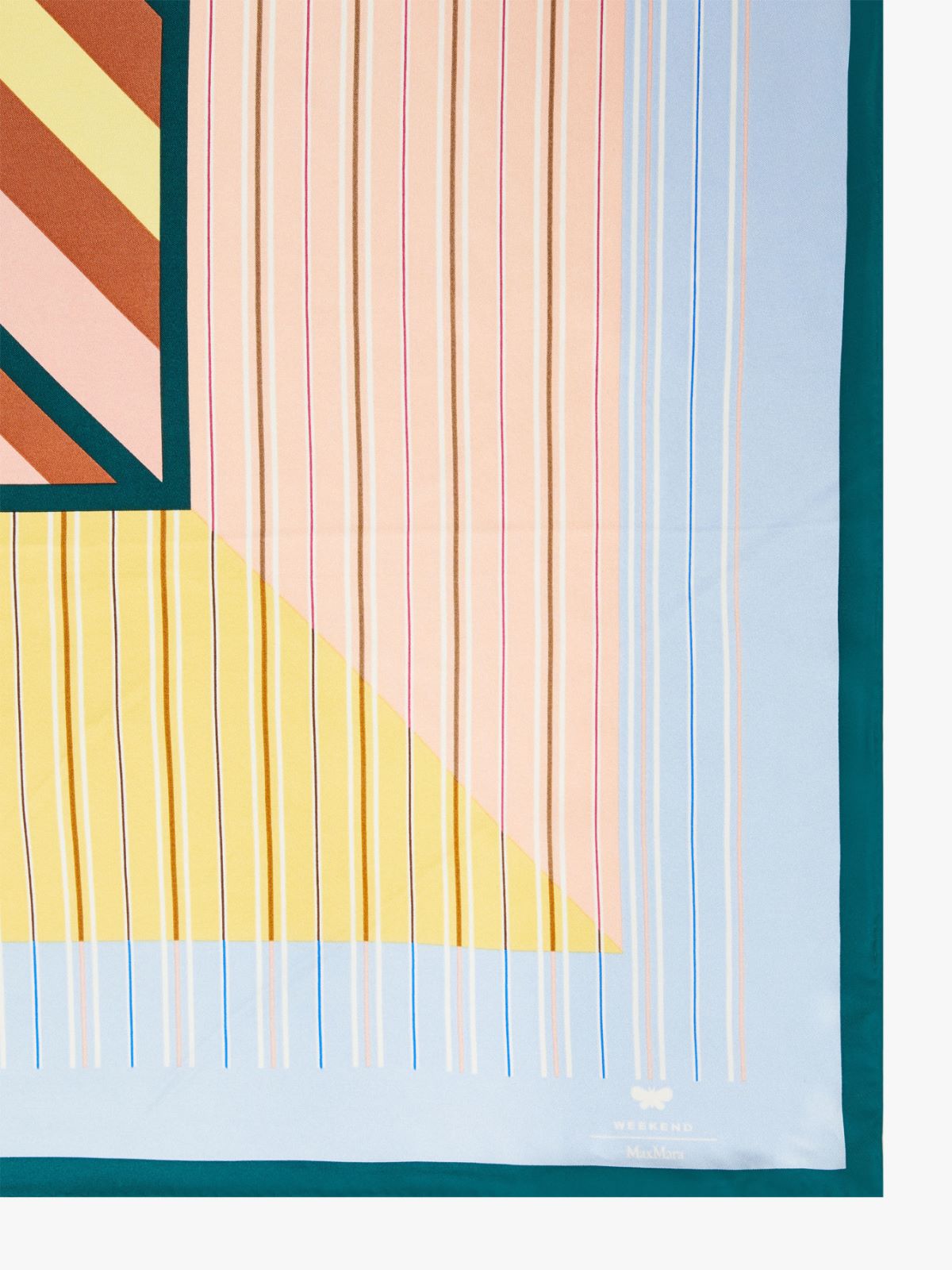 Scialle in twill di seta