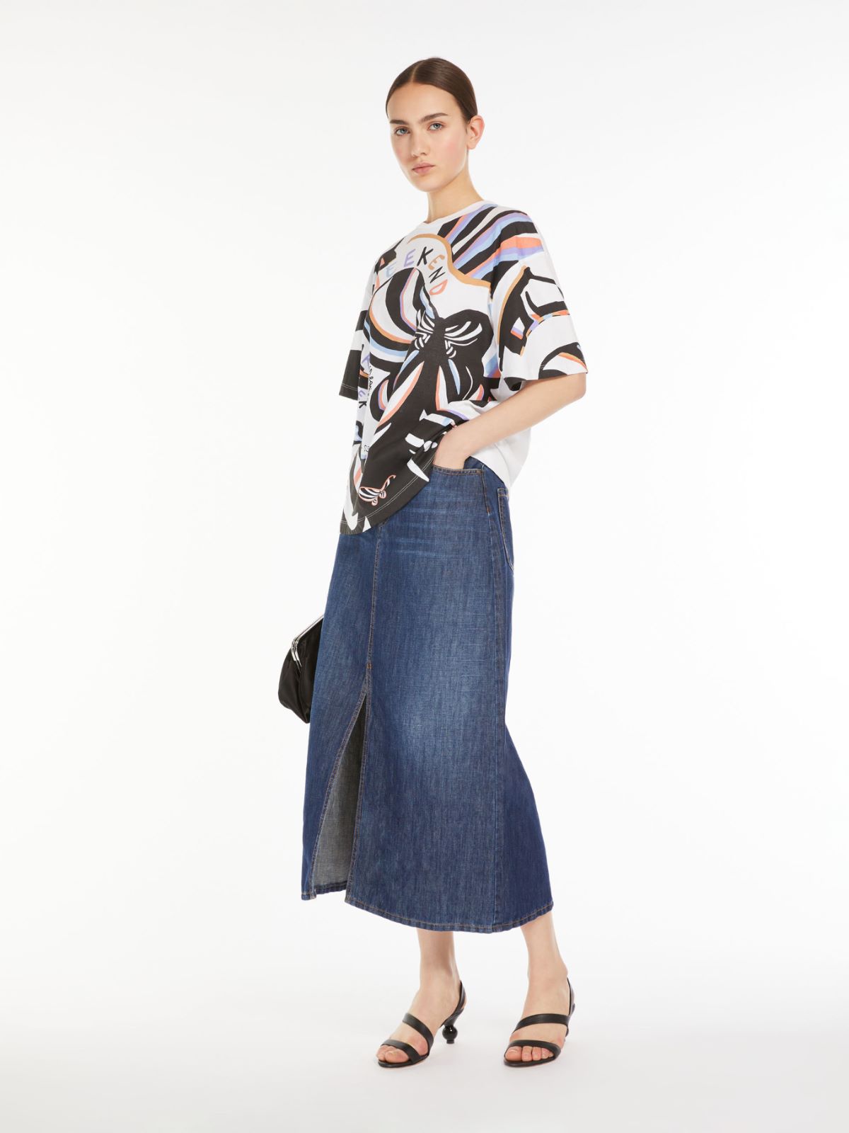 T-shirt in jersey di cotone