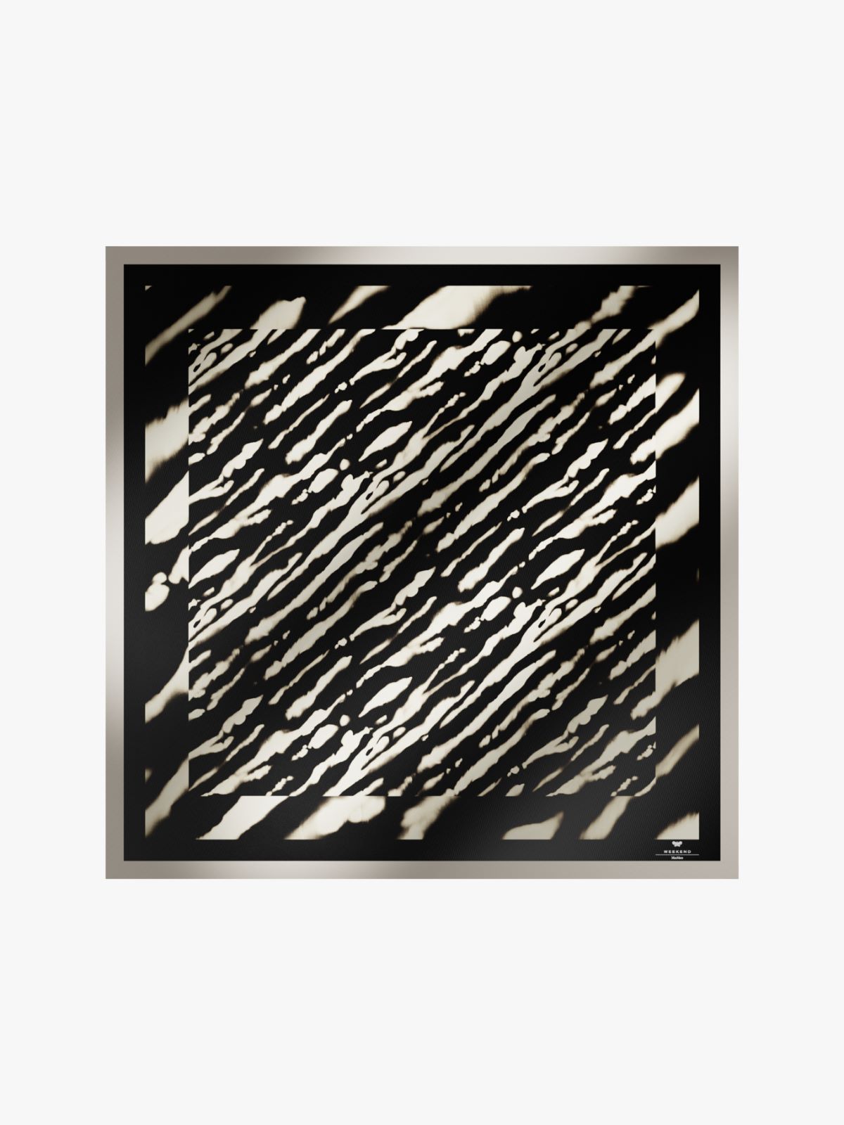 Foulard in twill di seta