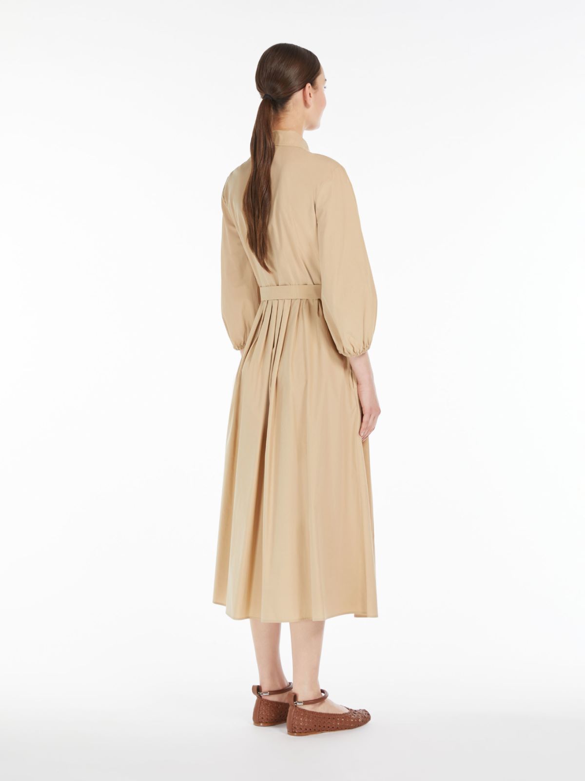 Abito in popeline di cotone