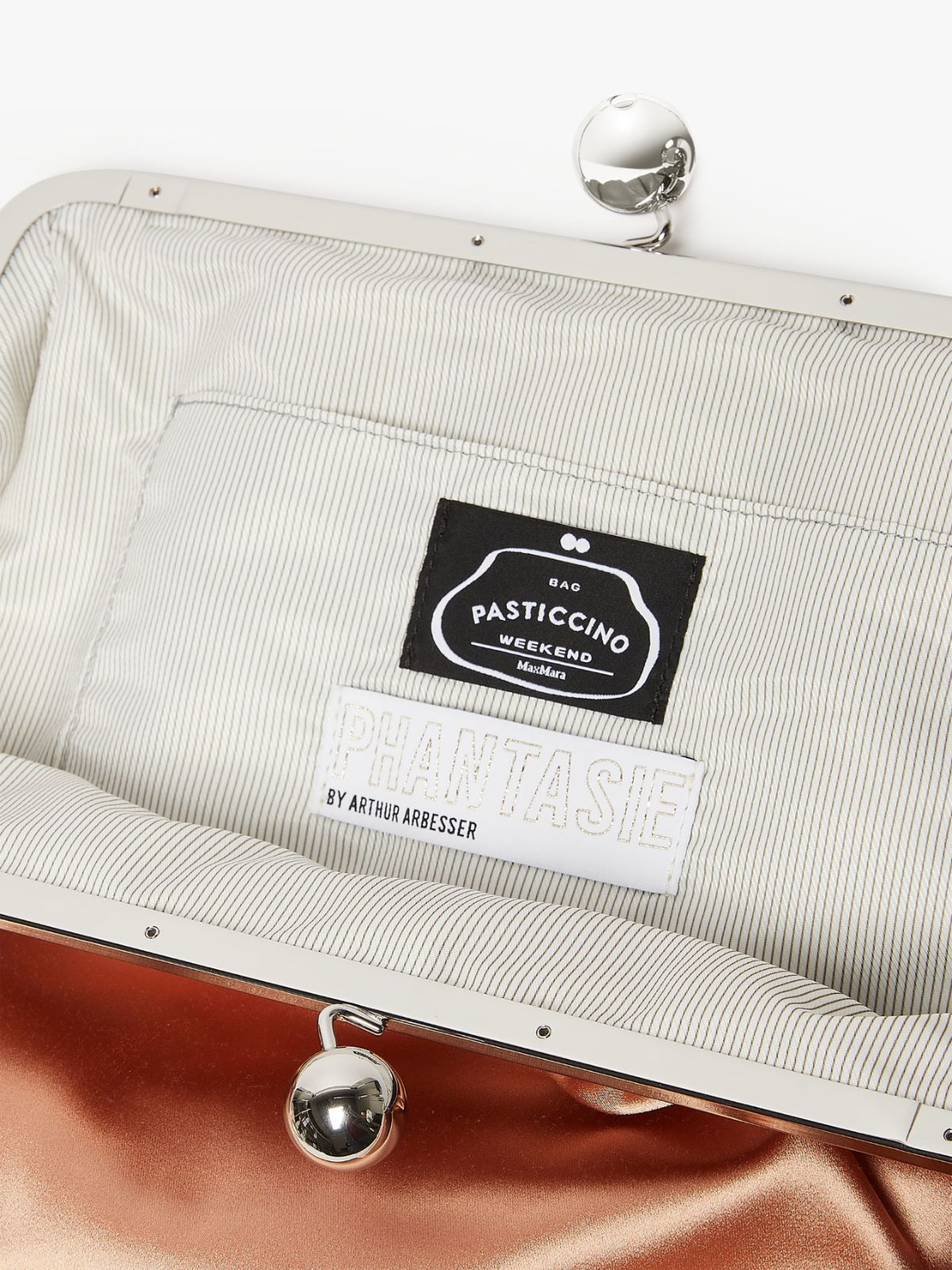 Pasticcino Bag Large in raso e seta