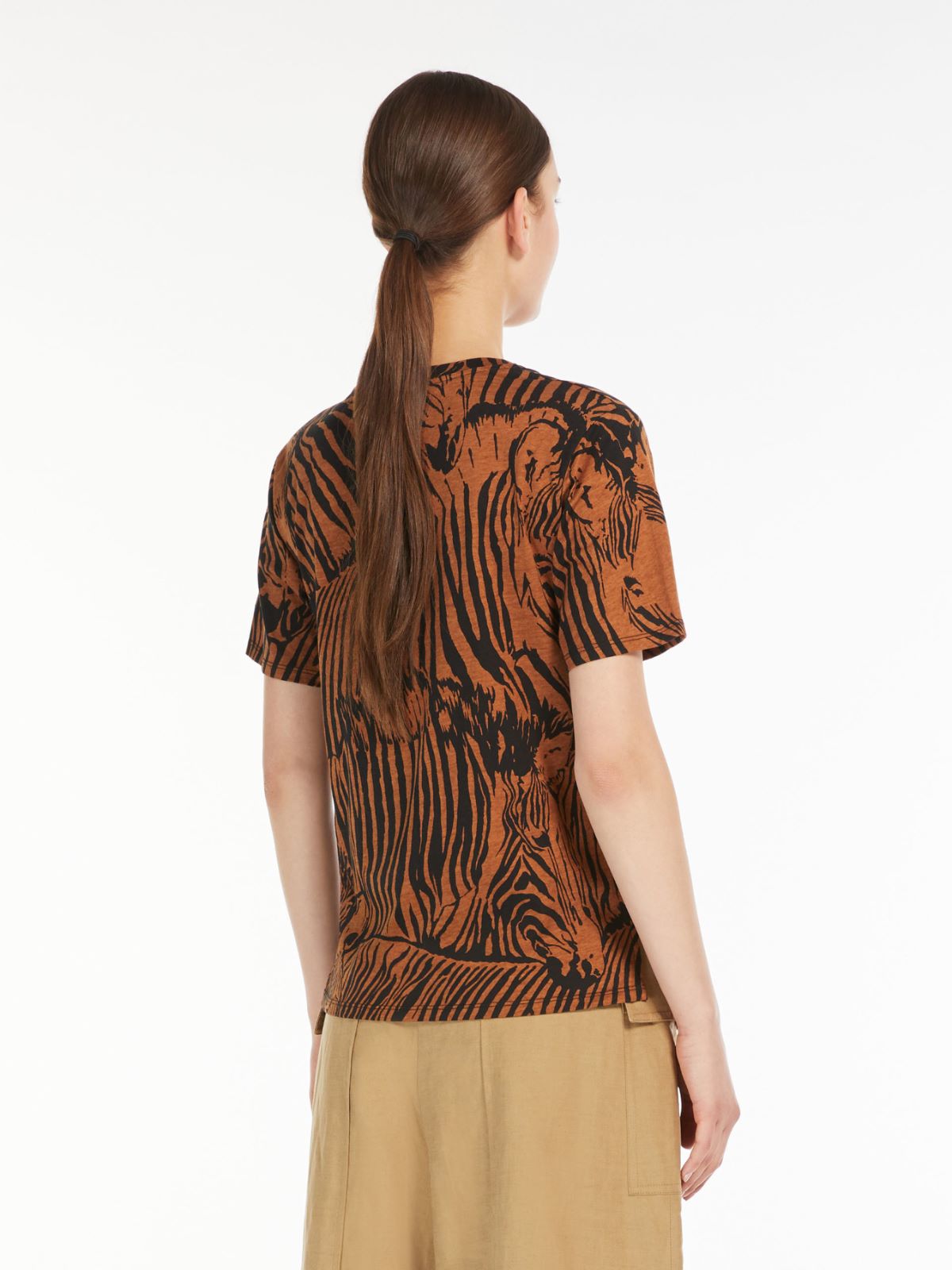 T-shirt in jersey di cotone organico