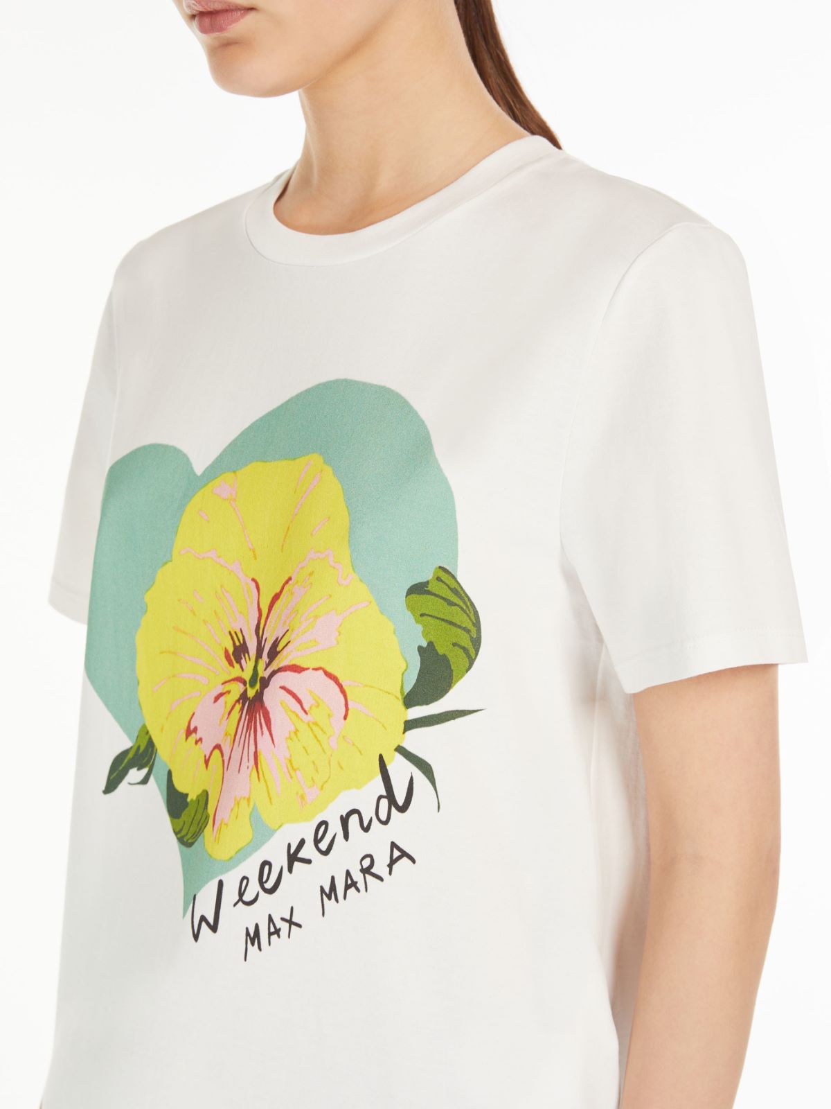 T-shirt in jersey di cotone