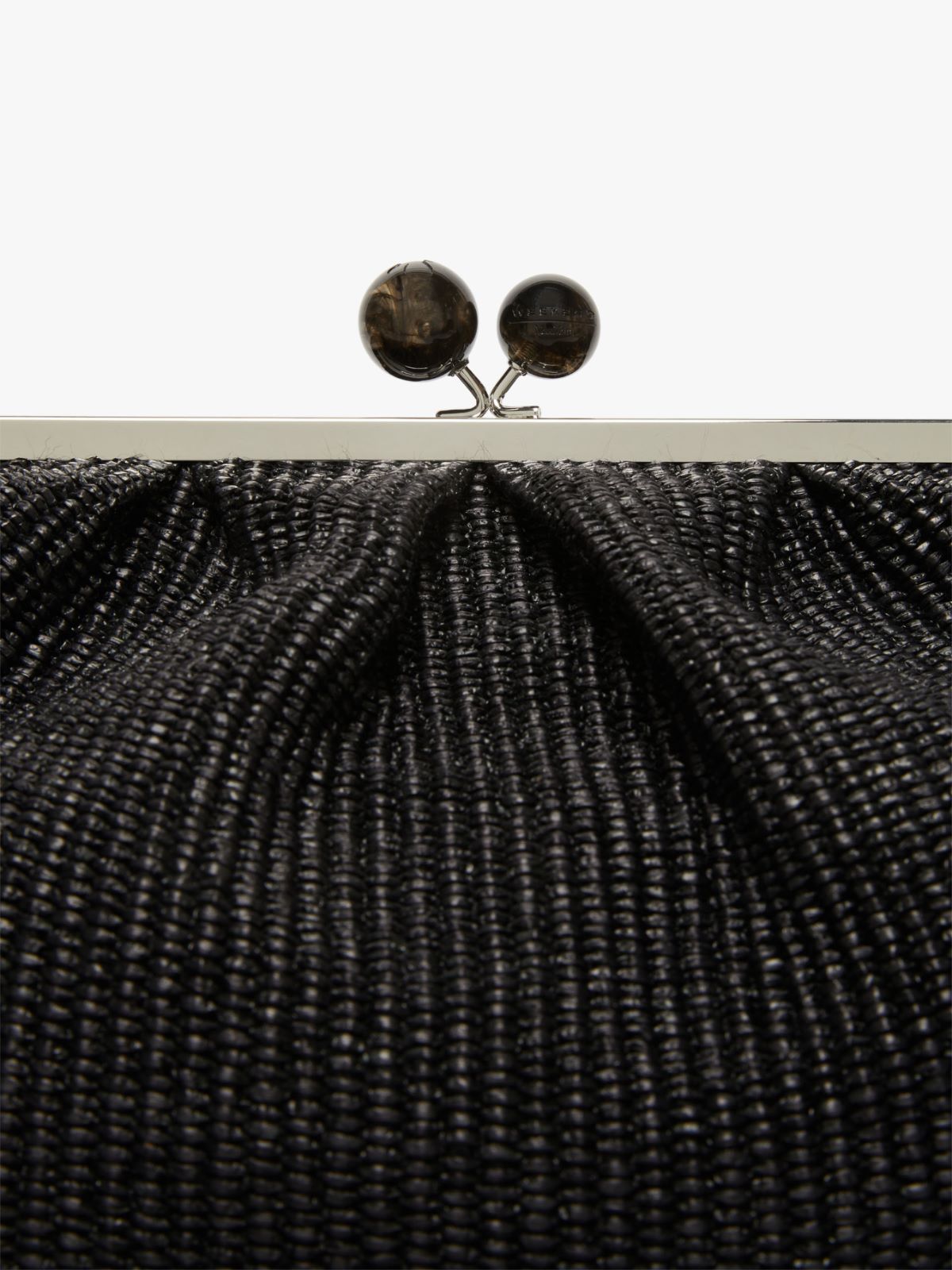 Pasticcino Bag Large effetto rafia