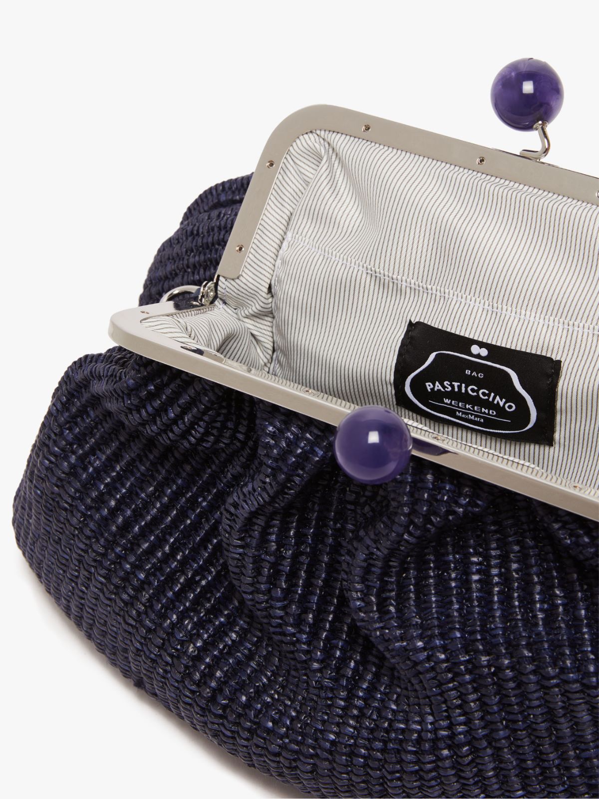 Pasticcino Bag Medium effetto rafia