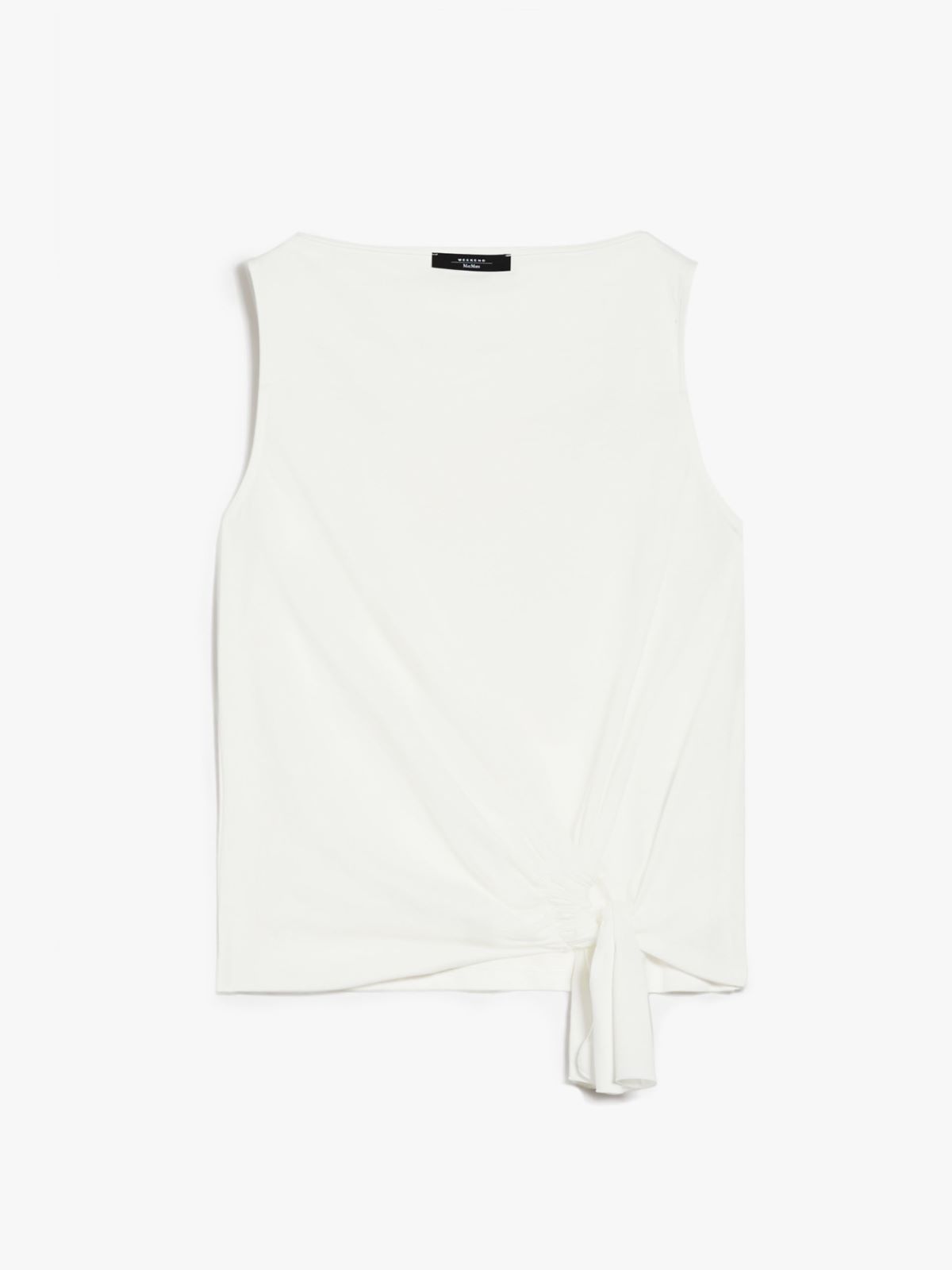 Top in jersey di cotone