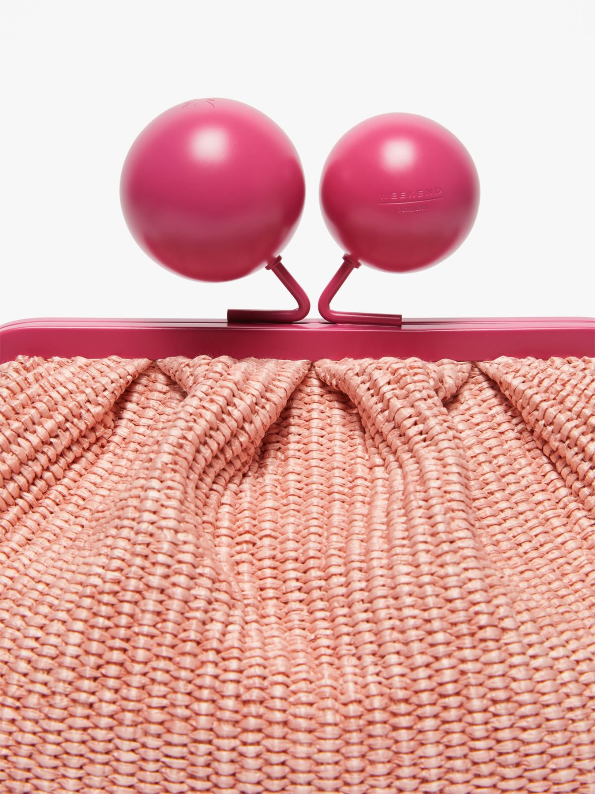 Pasticcino Bag Large effetto rafia