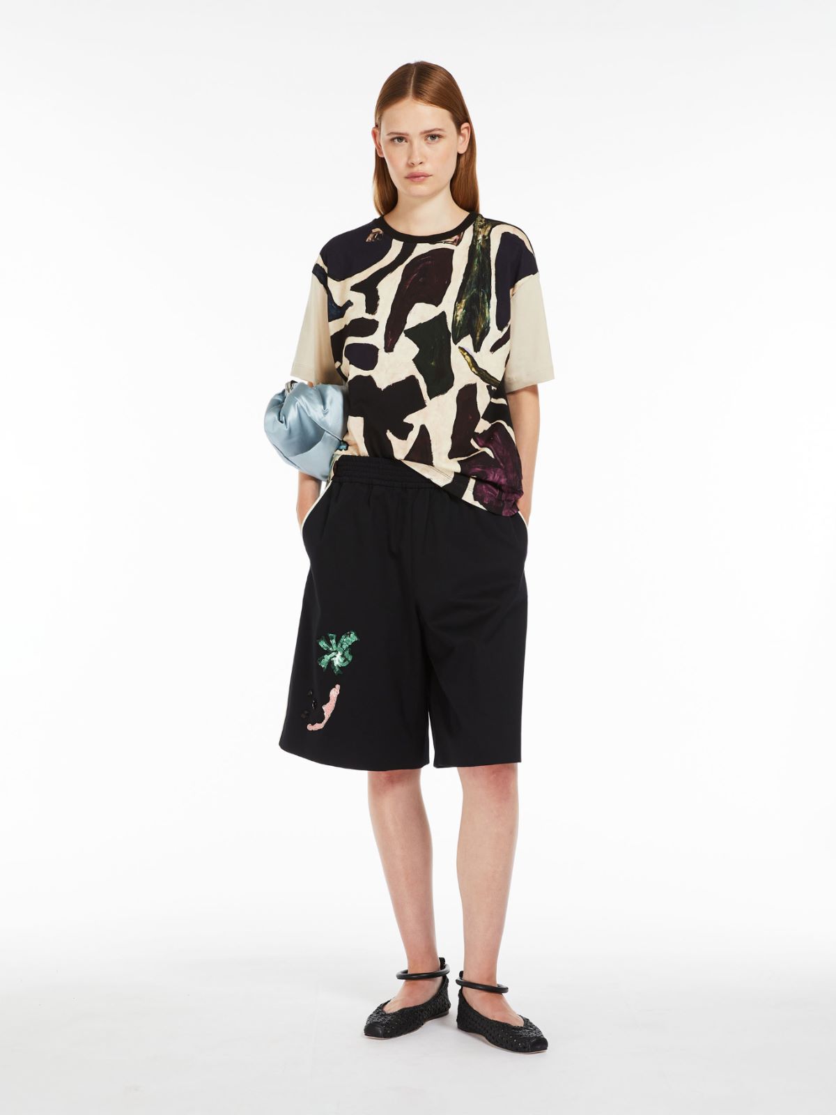 T-shirt in jersey di cotone