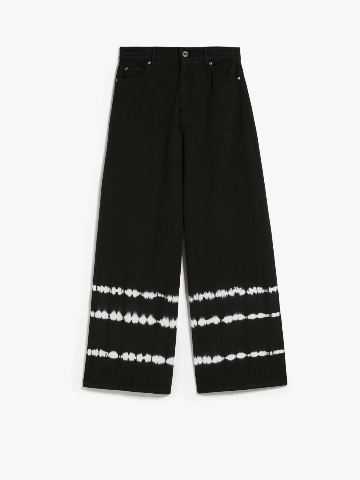 Pantalone in cotone tie & dye