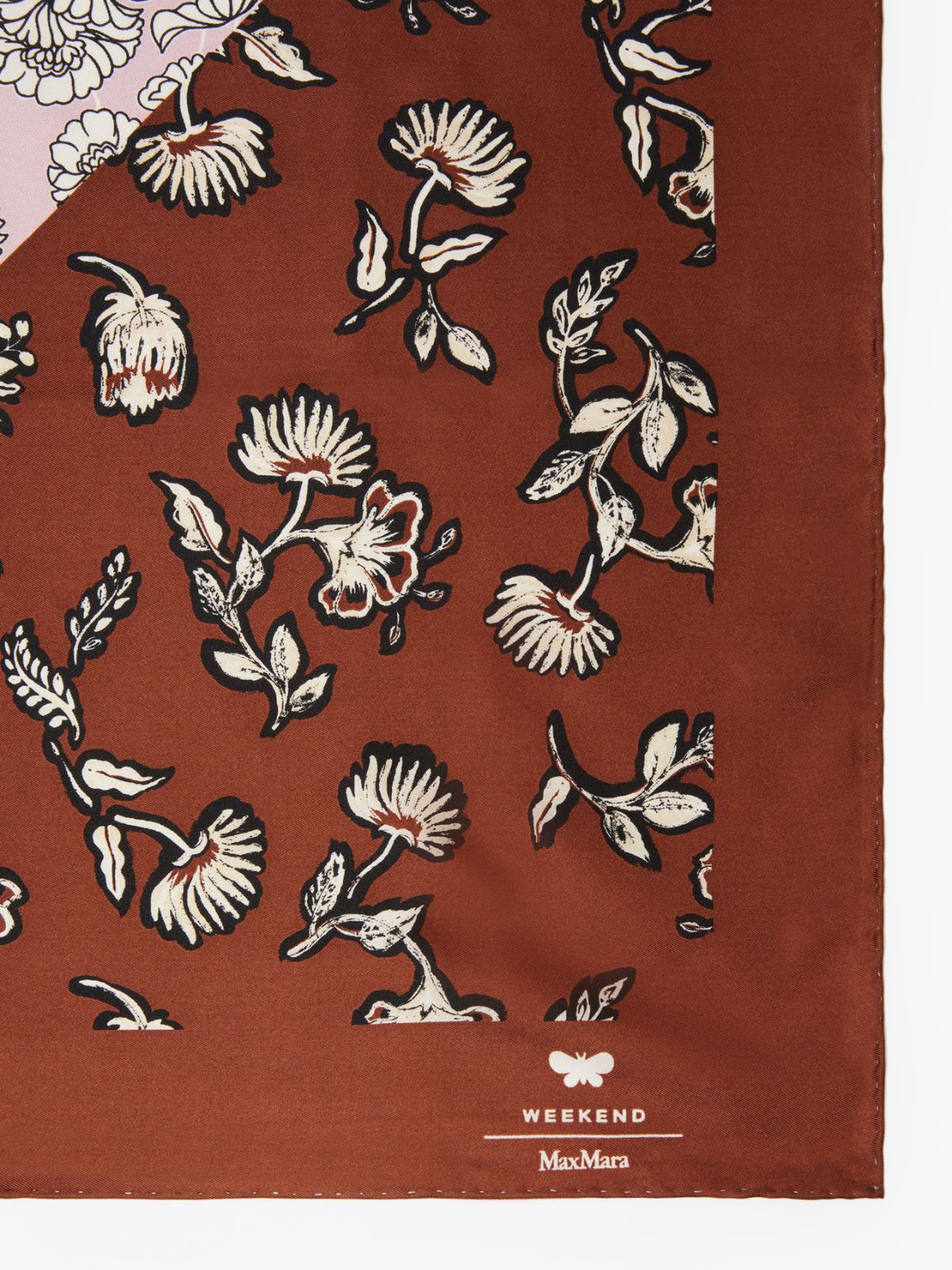 Foulard in twill di seta