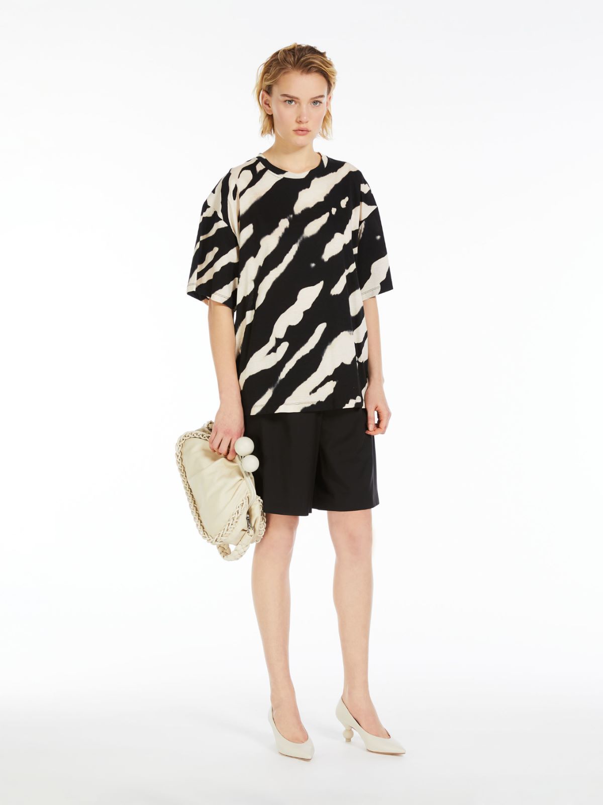 T-shirt in cotone stampato