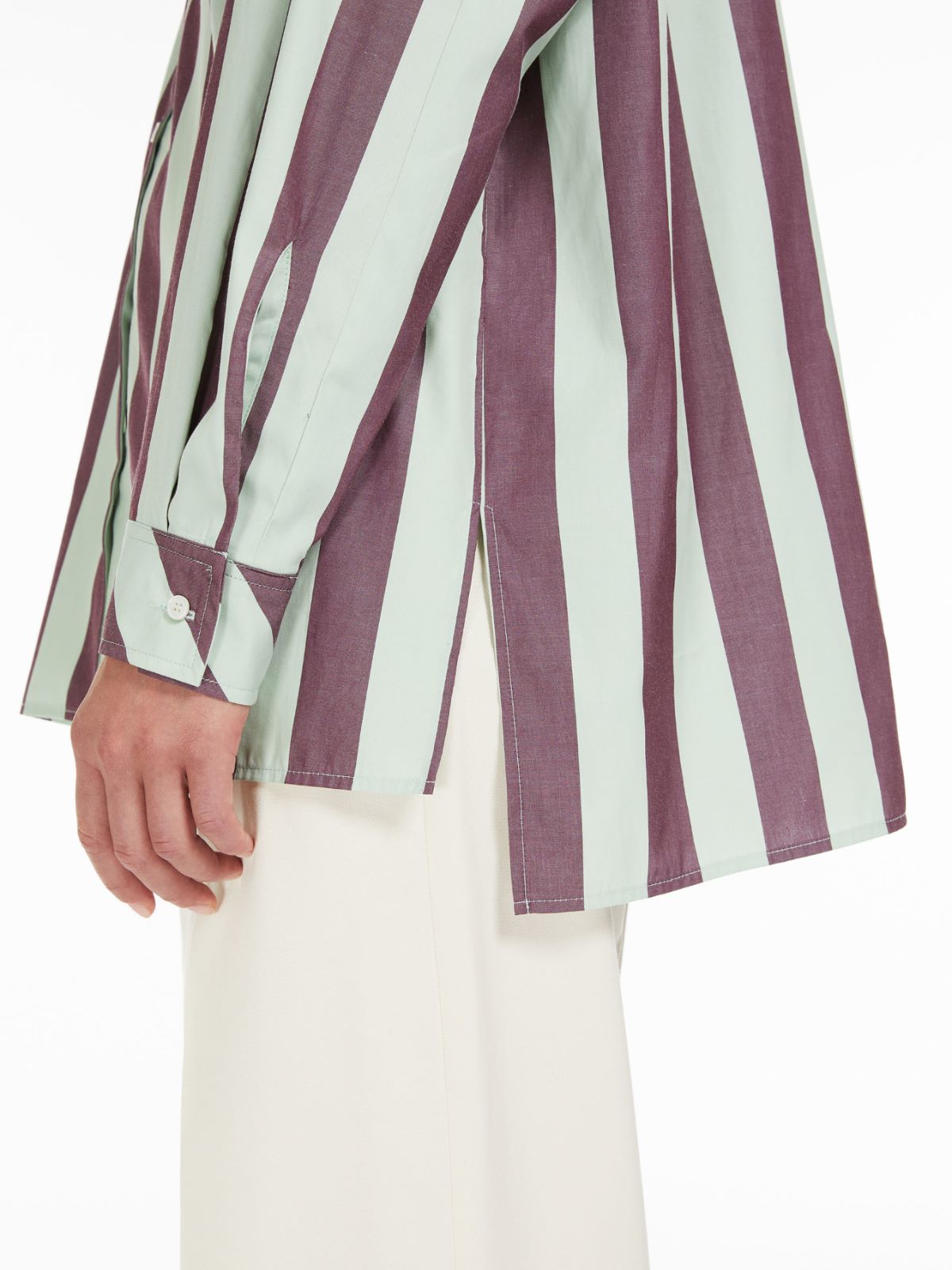 Casacca in popeline di cotone