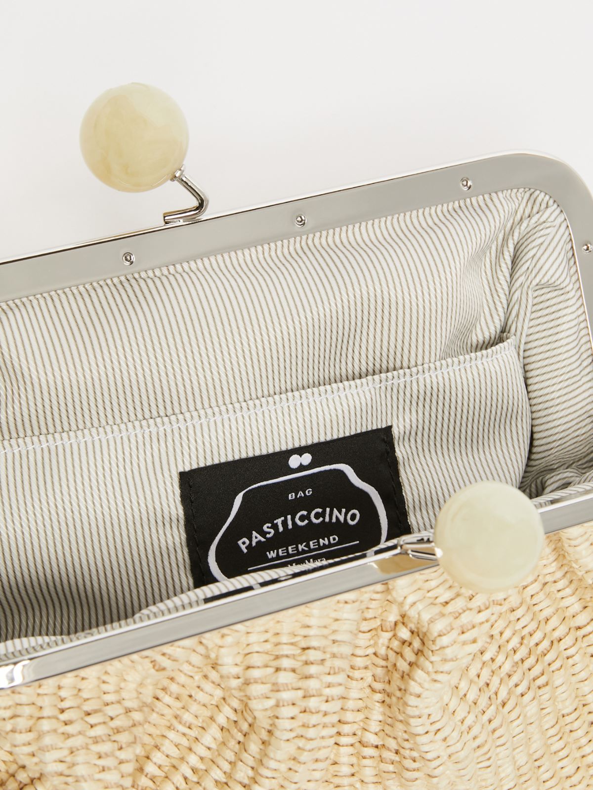 Pasticcino Bag Medium effetto rafia