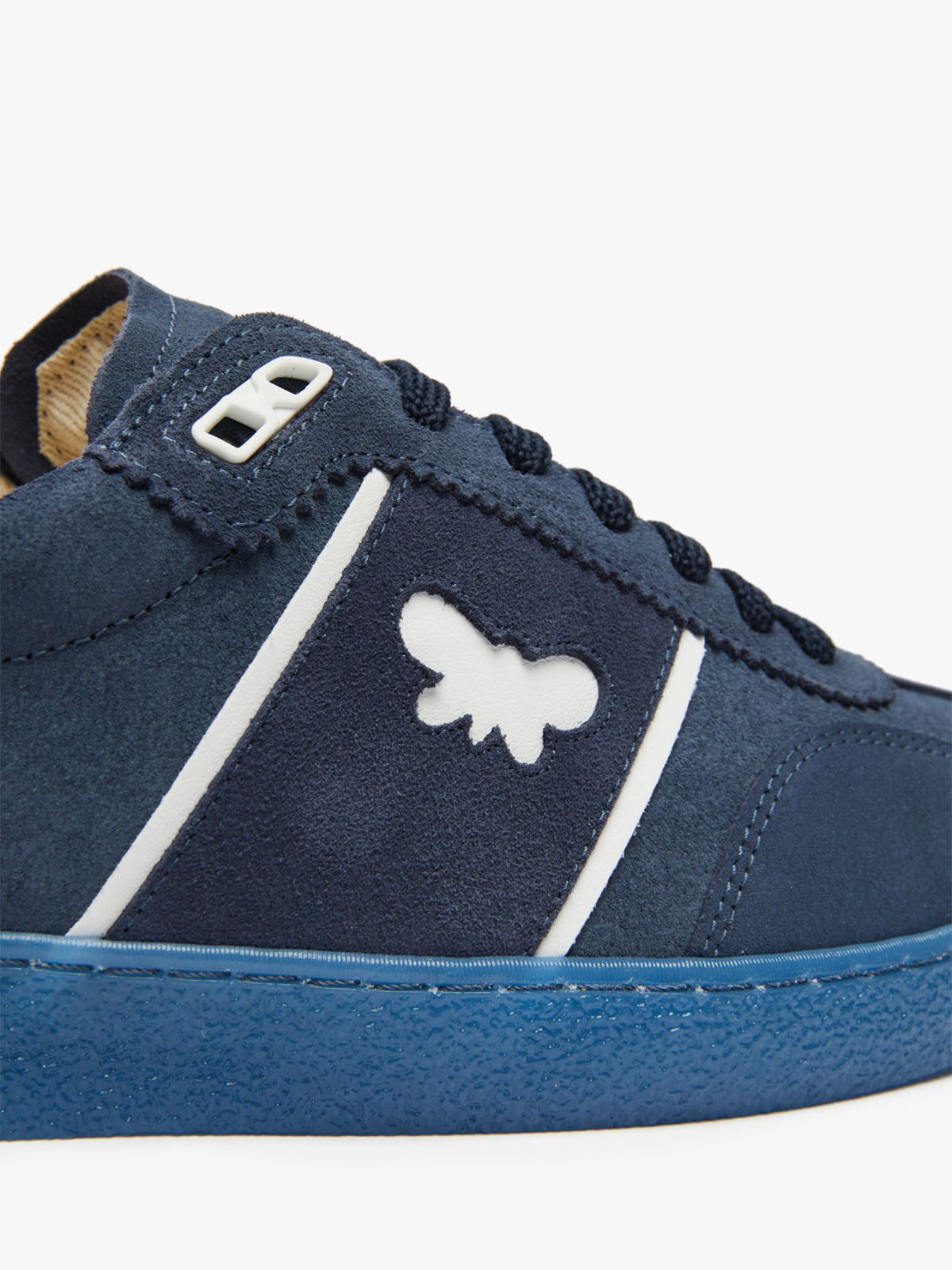 Sneaker low top in pelle