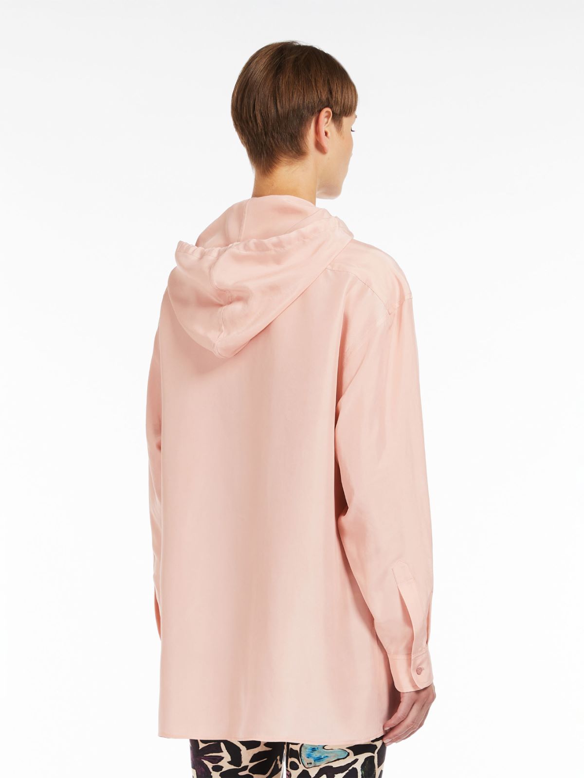 Casacca in seta habotai