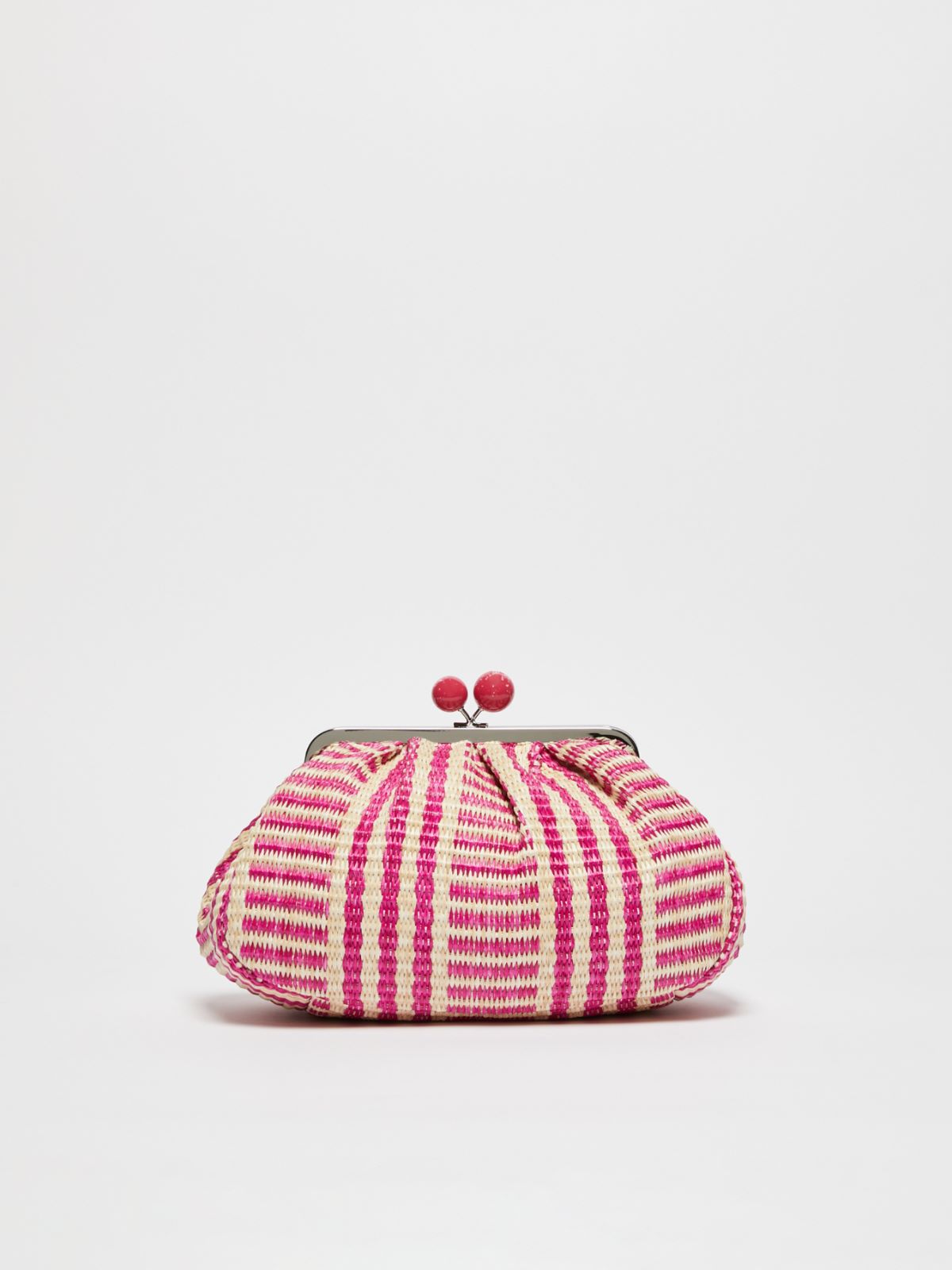 Pasticcino Bag Medium effetto rafia jacquard