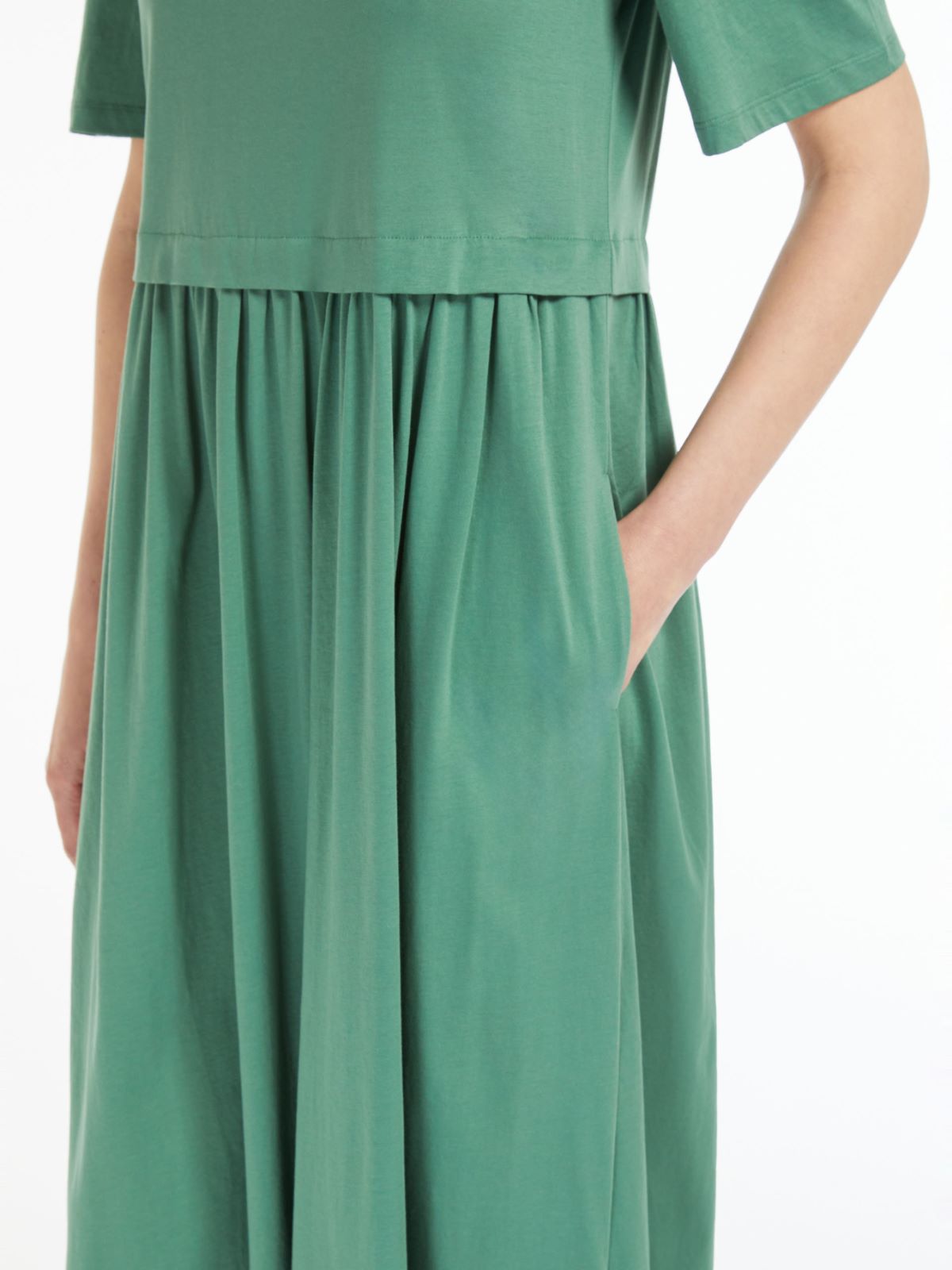 Abito in jersey di cotone