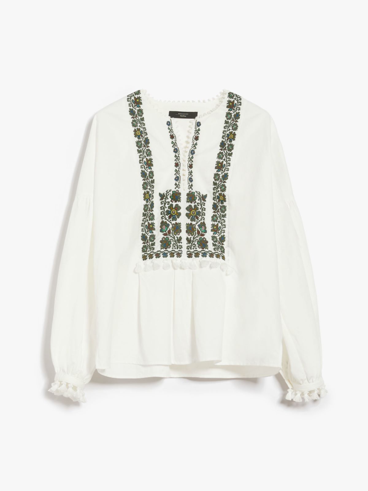 Camicia morbida in cotone e lino