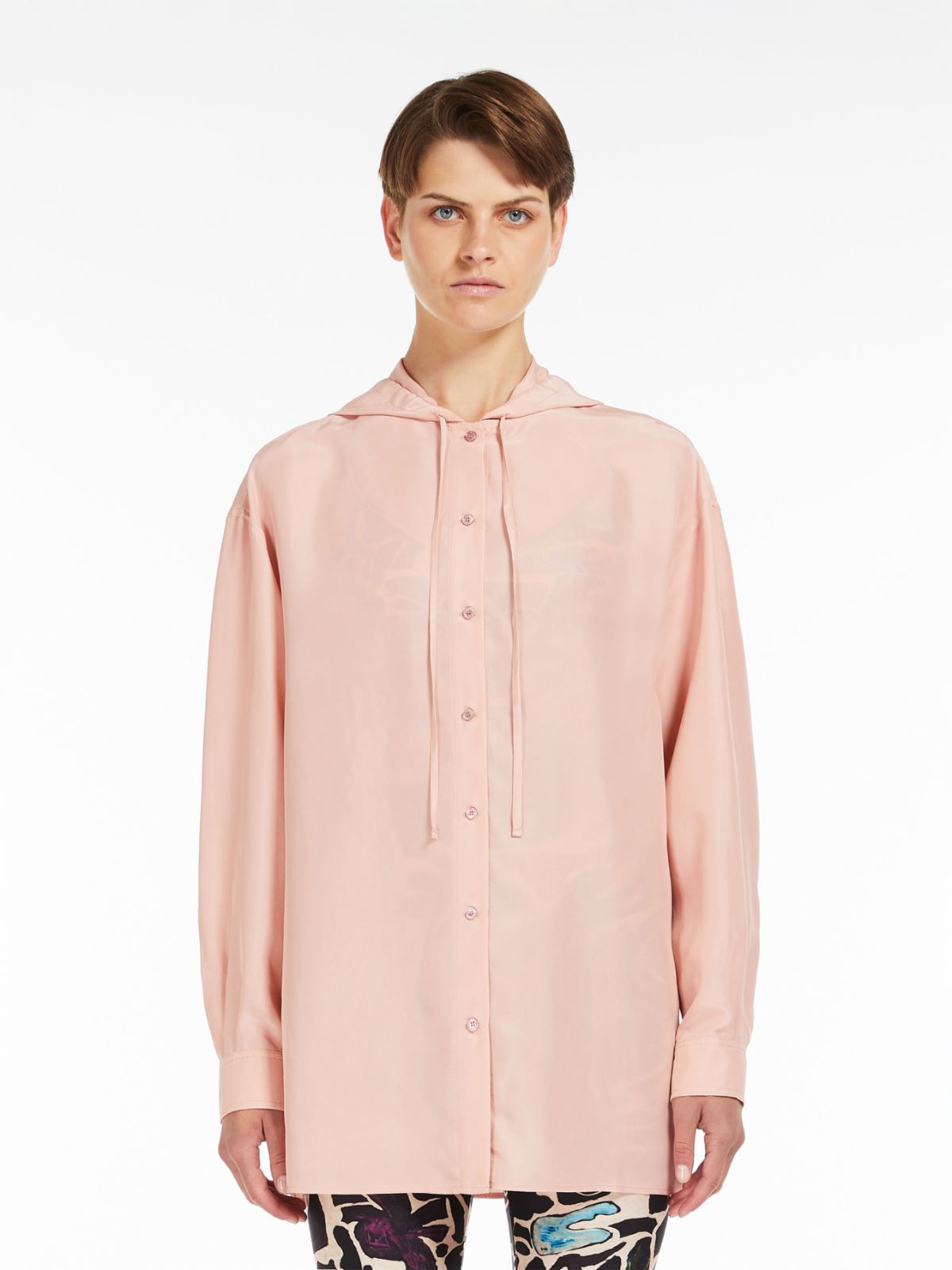 Casacca in seta habotai