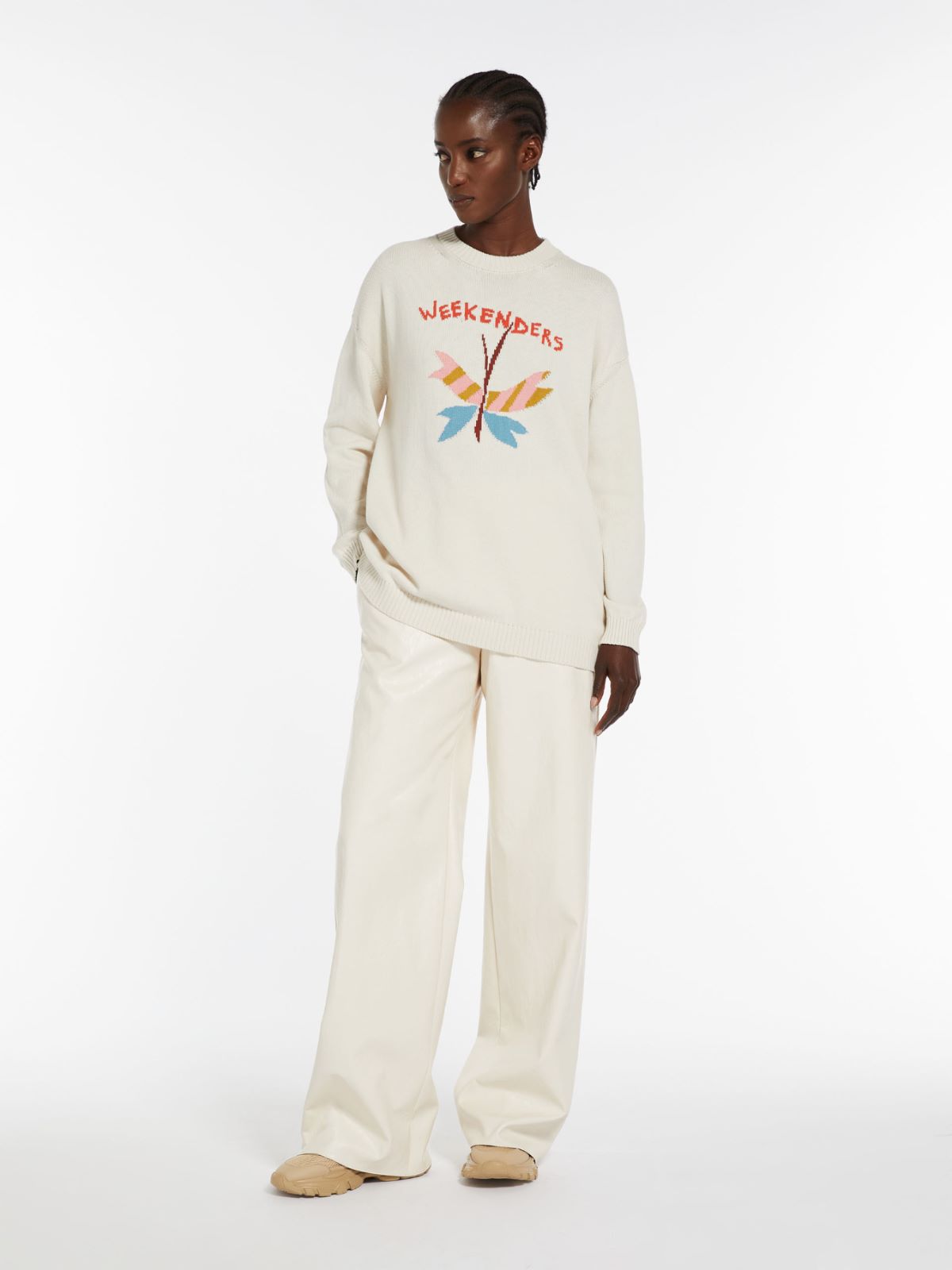 Maglia over in cotone