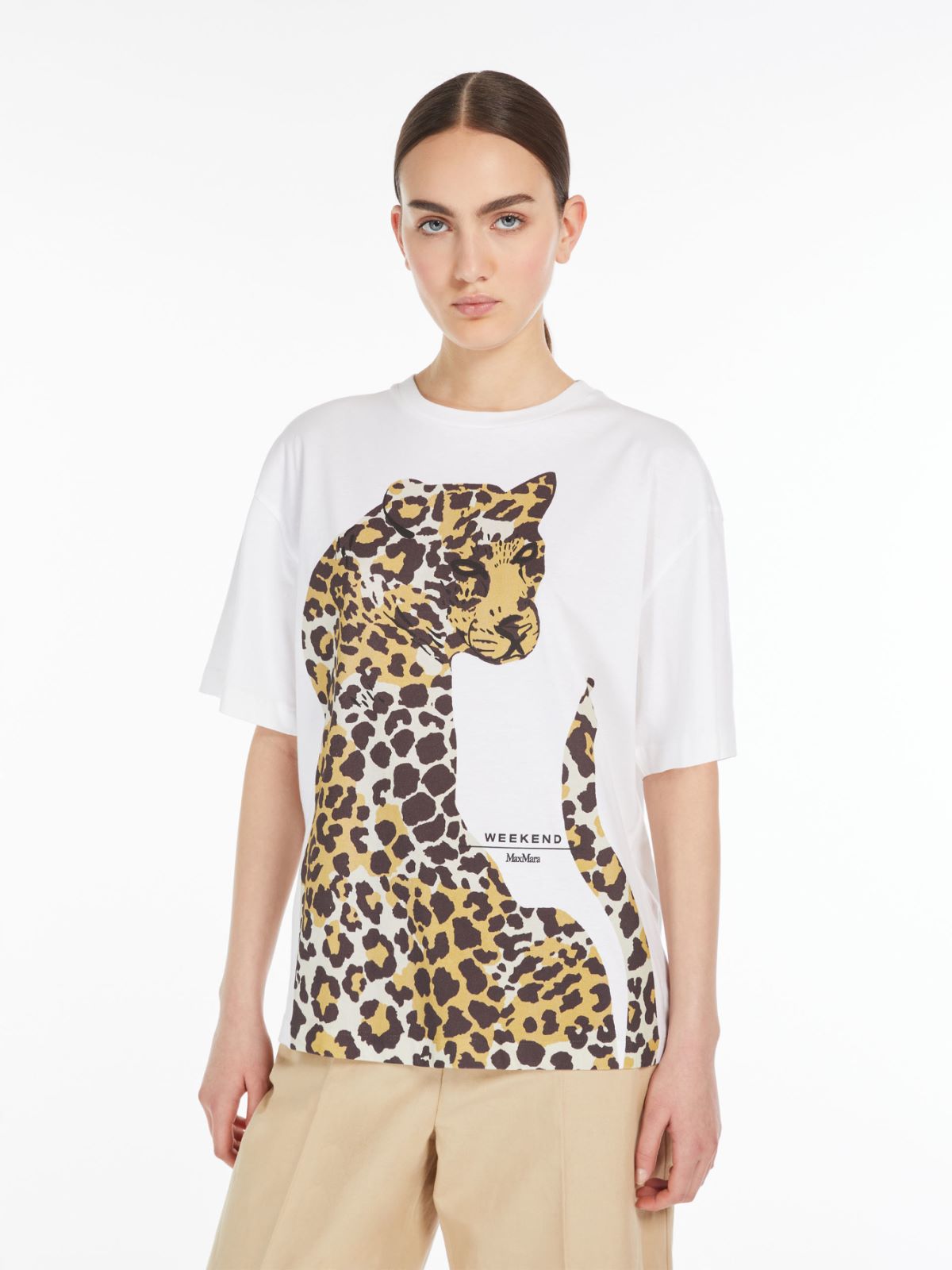 T-shirt in jersey di cotone