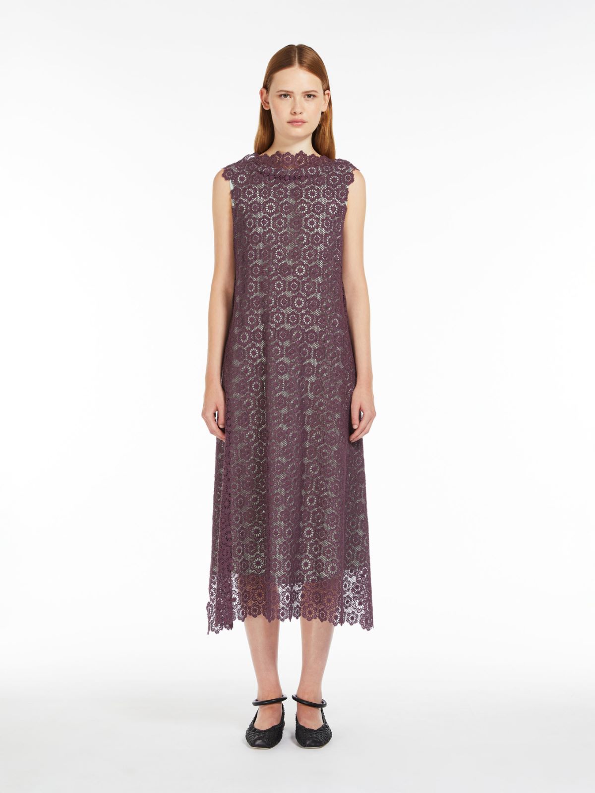 Abito in pizzo macramè