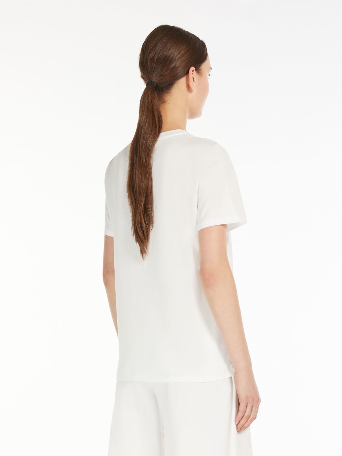 T-shirt in jersey di cotone