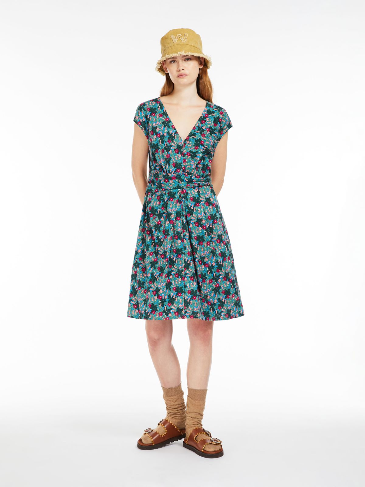 Abito in jersey di cotone