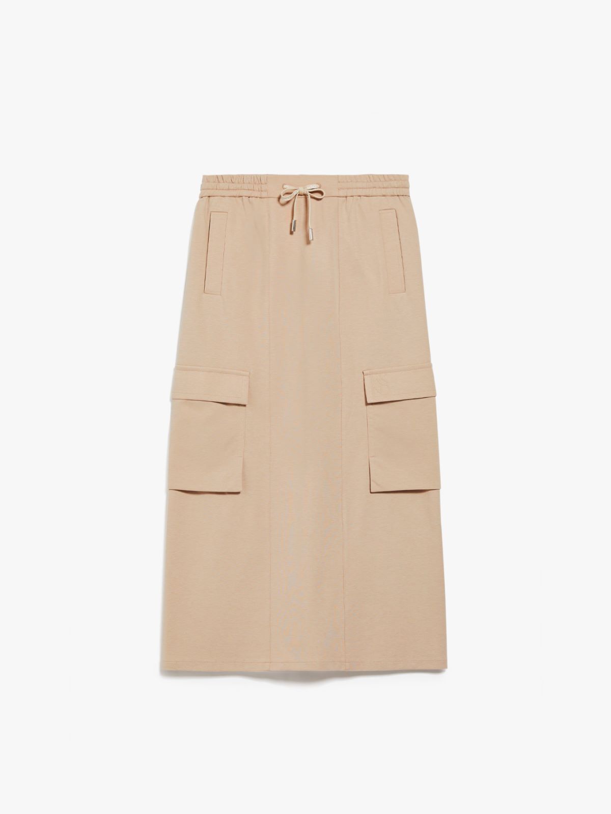 Gonna in jersey con coulisse