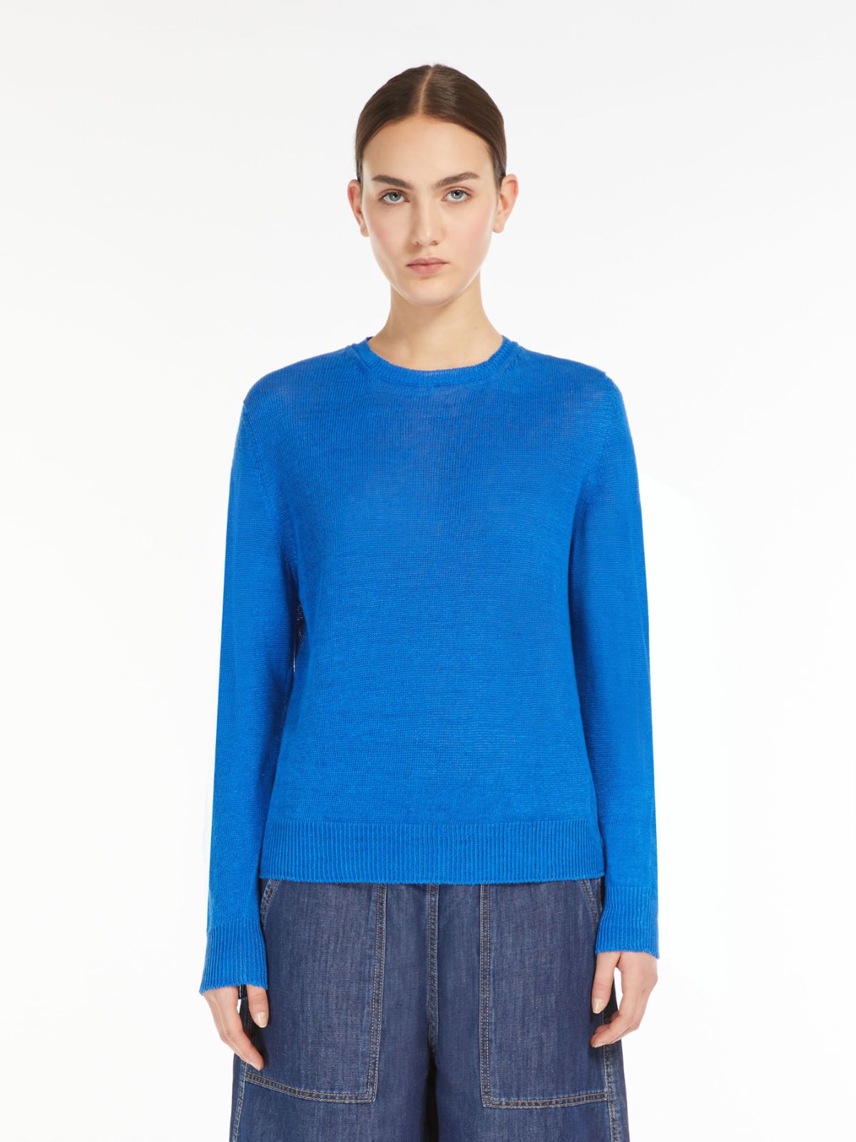 Maglia in filato di lino