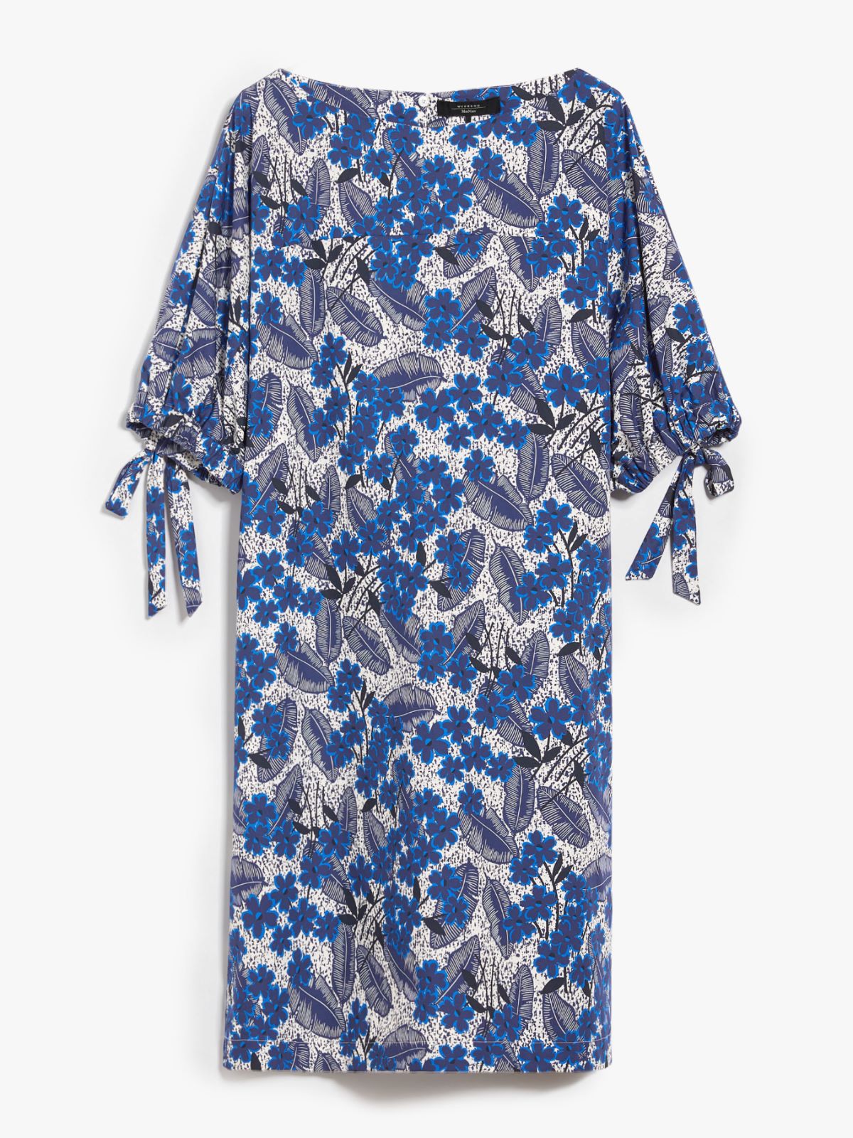 Abito over in popeline di cotone