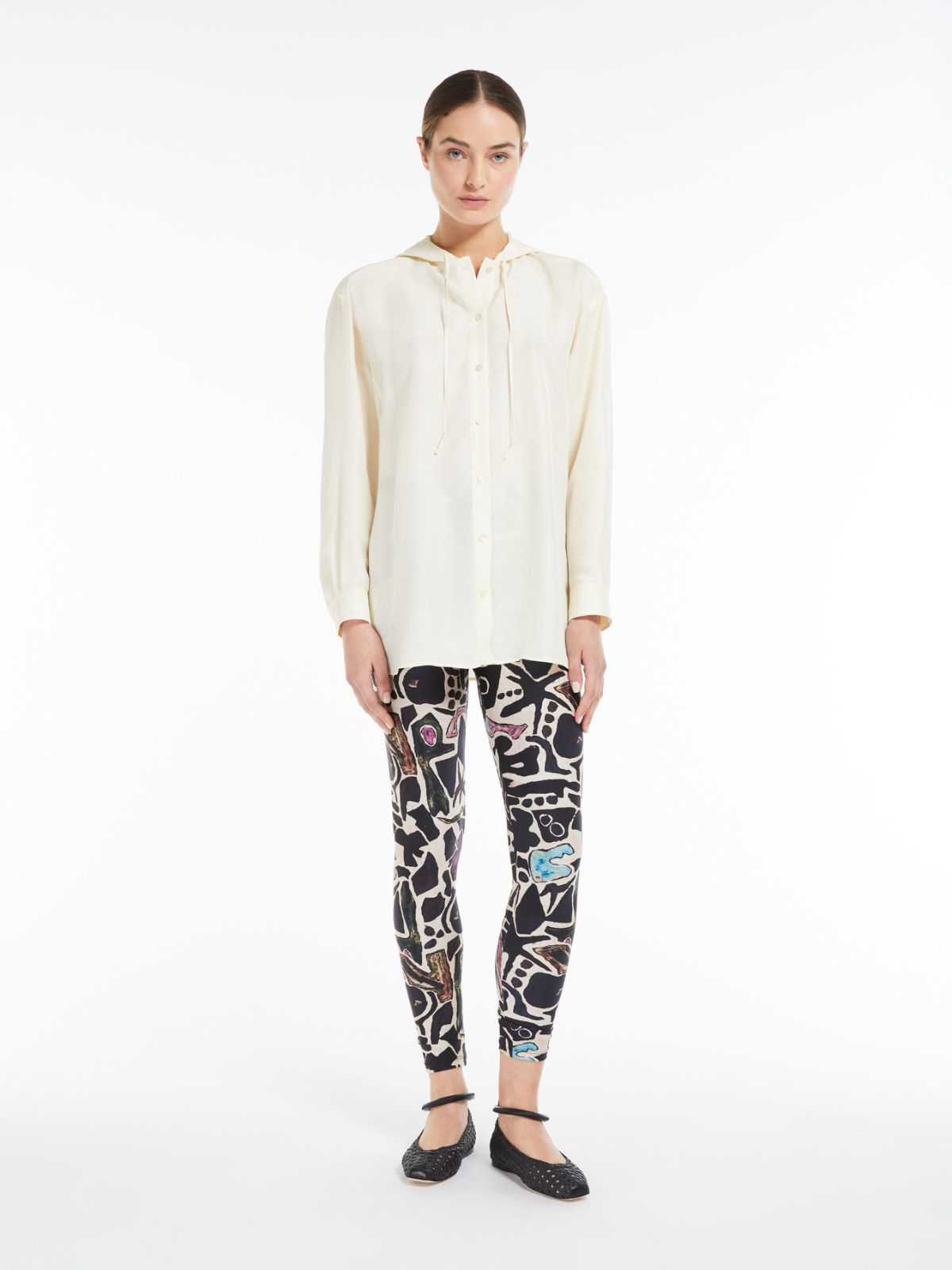 Casacca in seta habotai