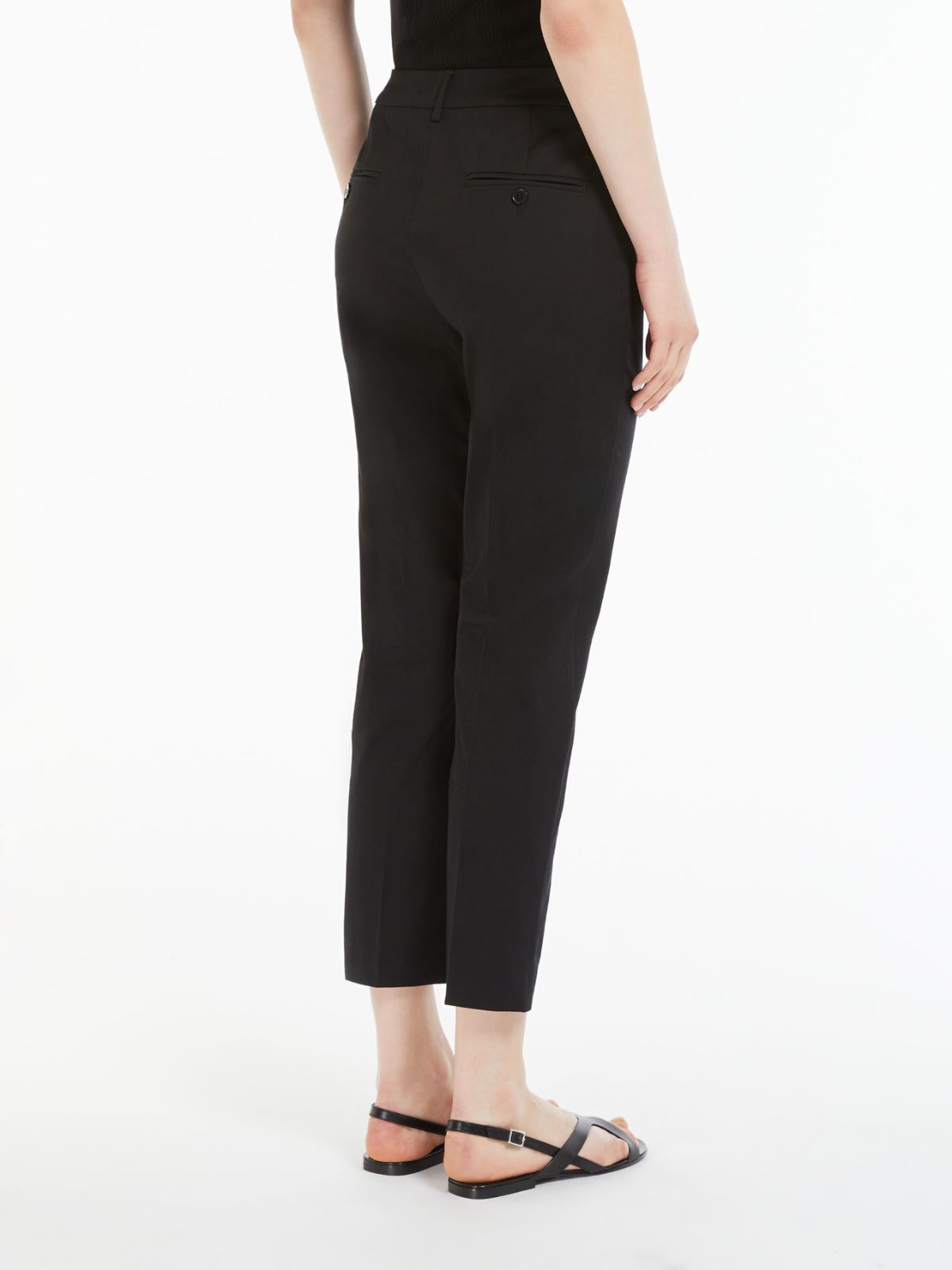 Pantalone slim in cotone stretch