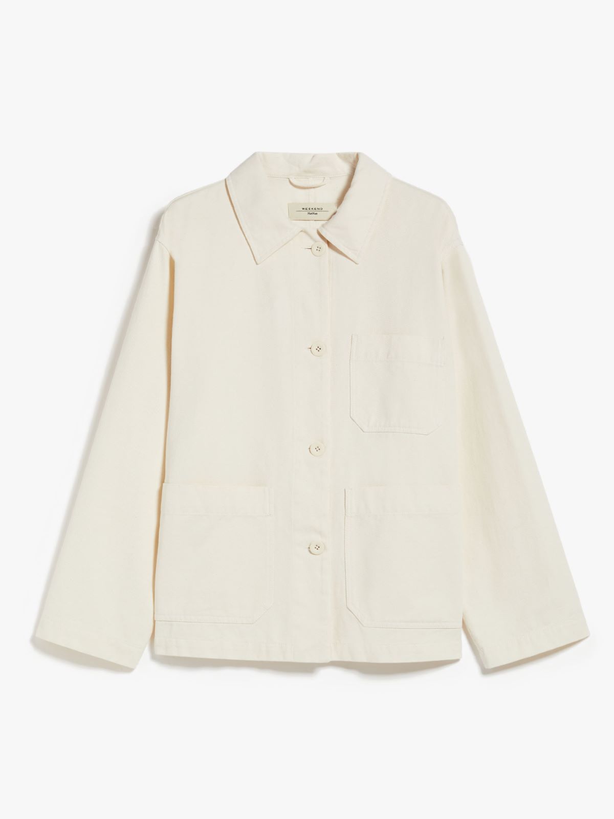 Giacca in cotone con tasche